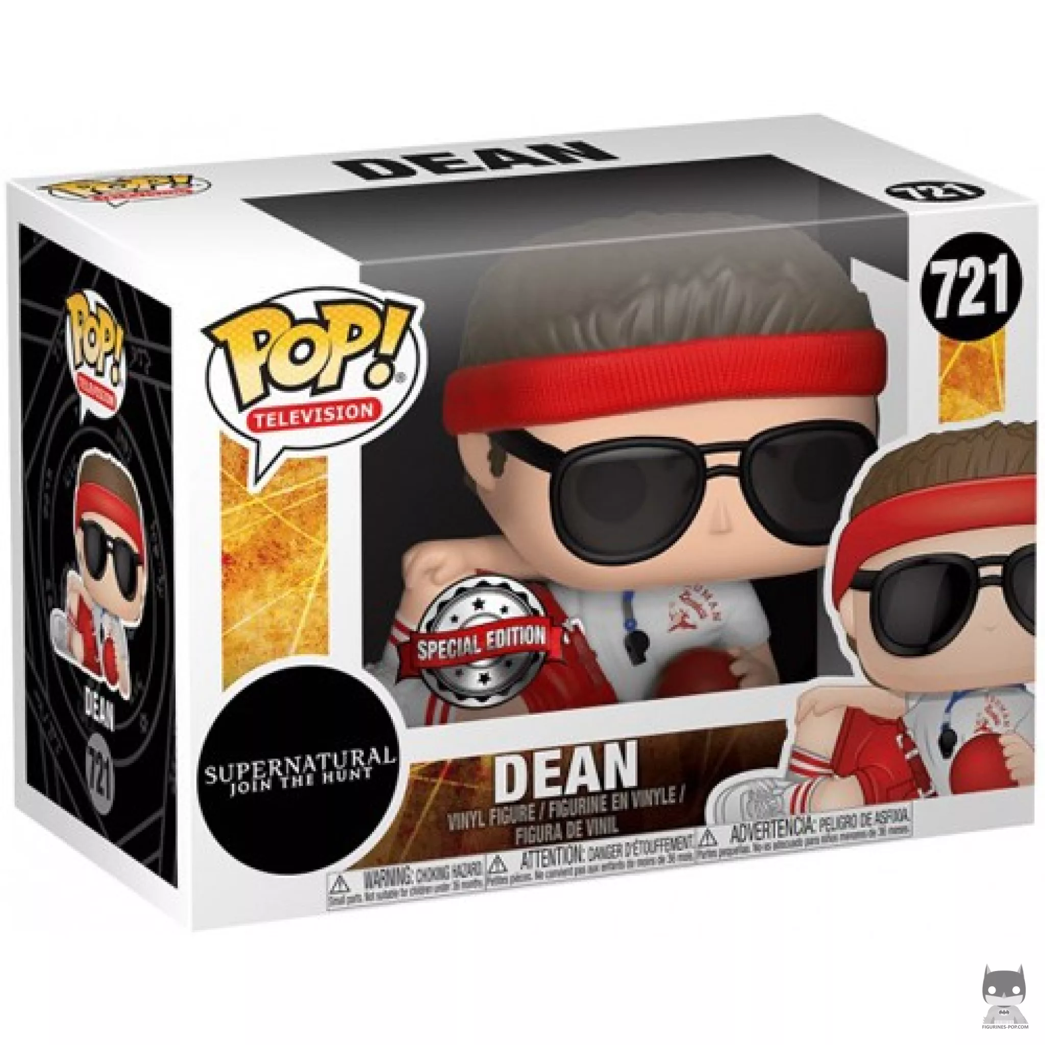 Dean Winchester Funko Pop! figure in its box