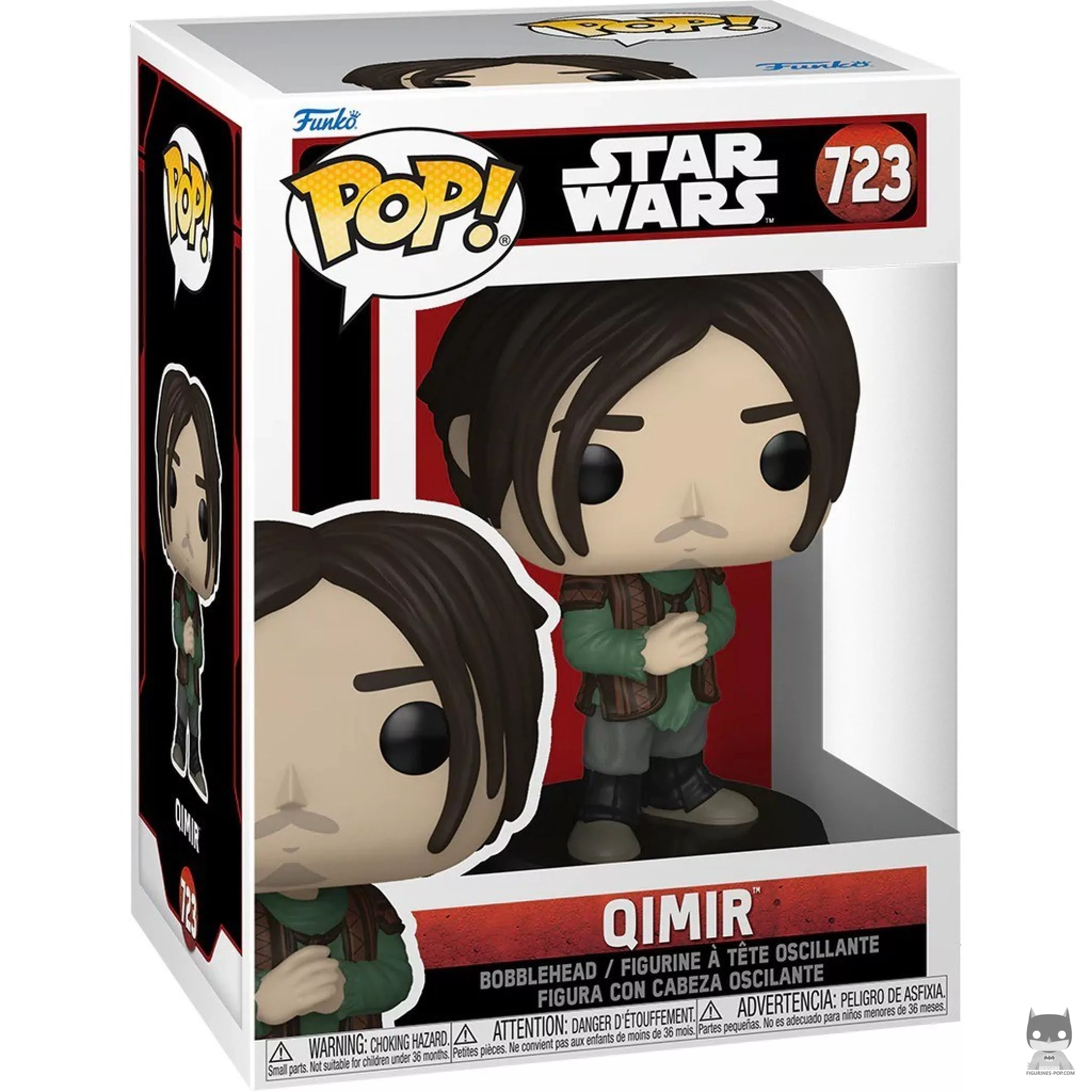 Qimir Funko Pop! figure in its box