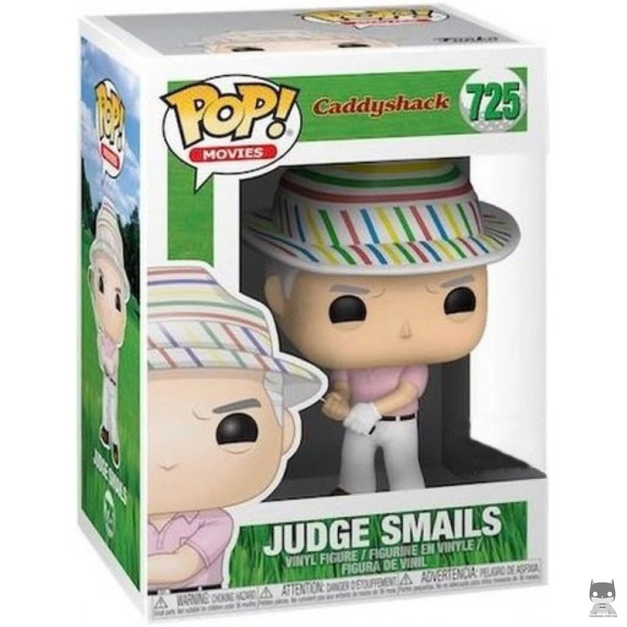 Judge Smails with Hat Funko Pop! figure in its box
