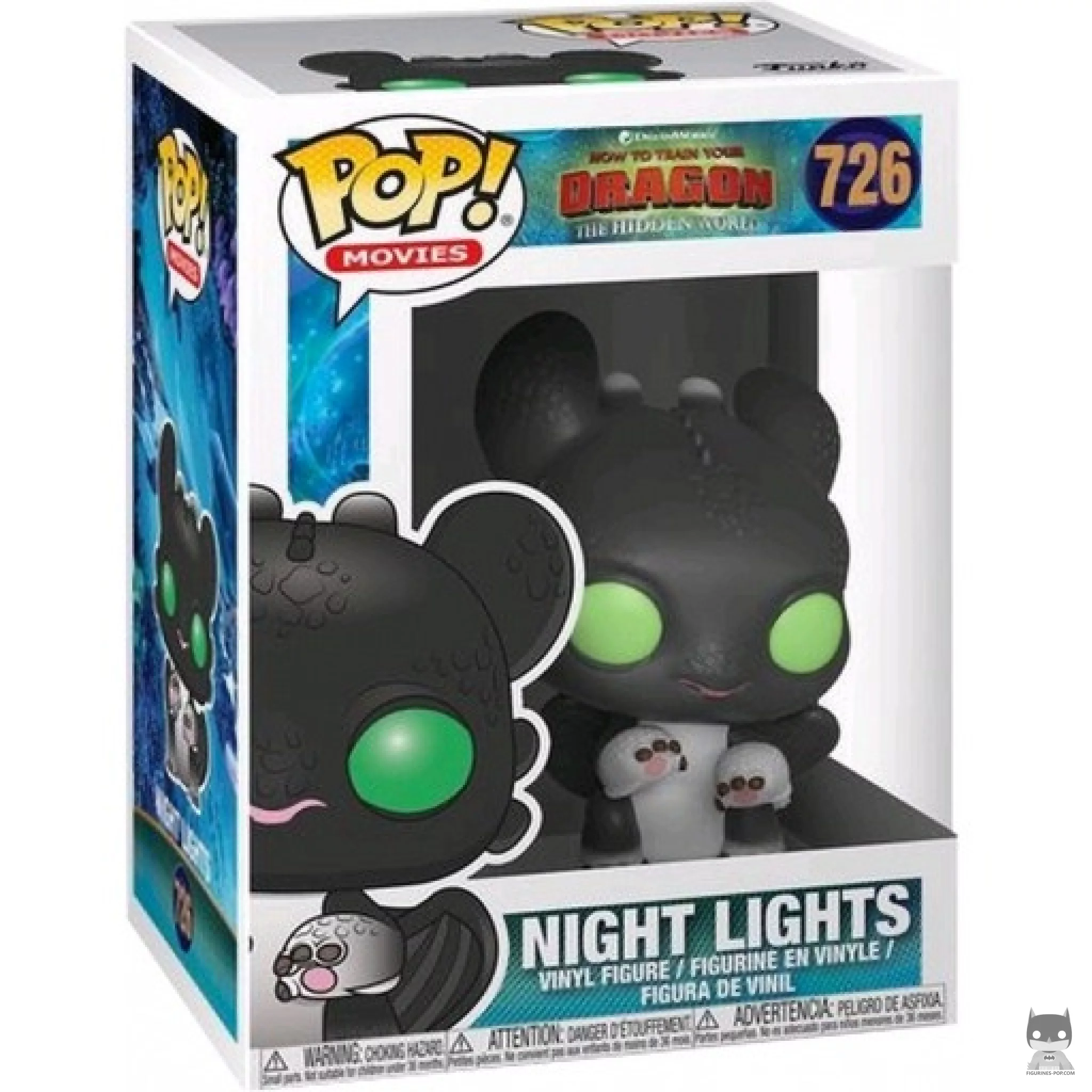 Night Lights (Black) Funko Pop! figure in its box