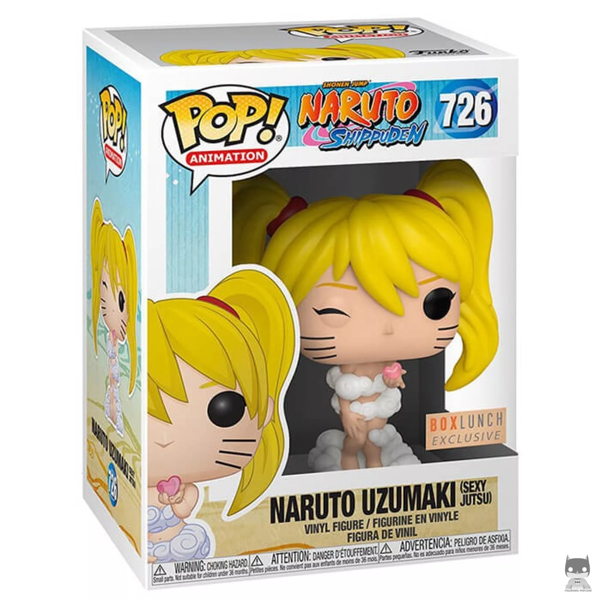 Naruto Uzumaki (Sexy Jutsu) Funko Pop! figure in its box