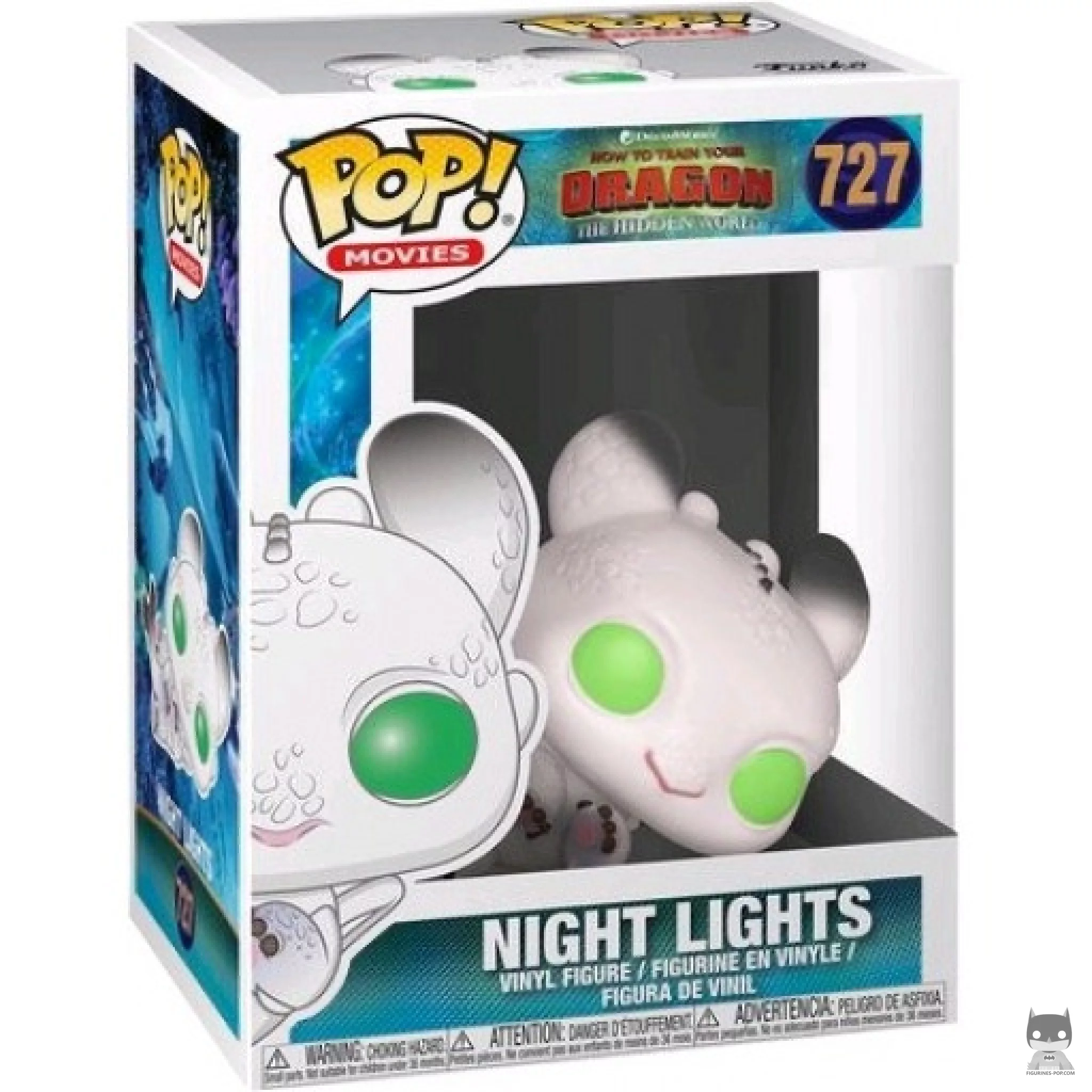 Night Lights (White) Funko Pop! figure in its box