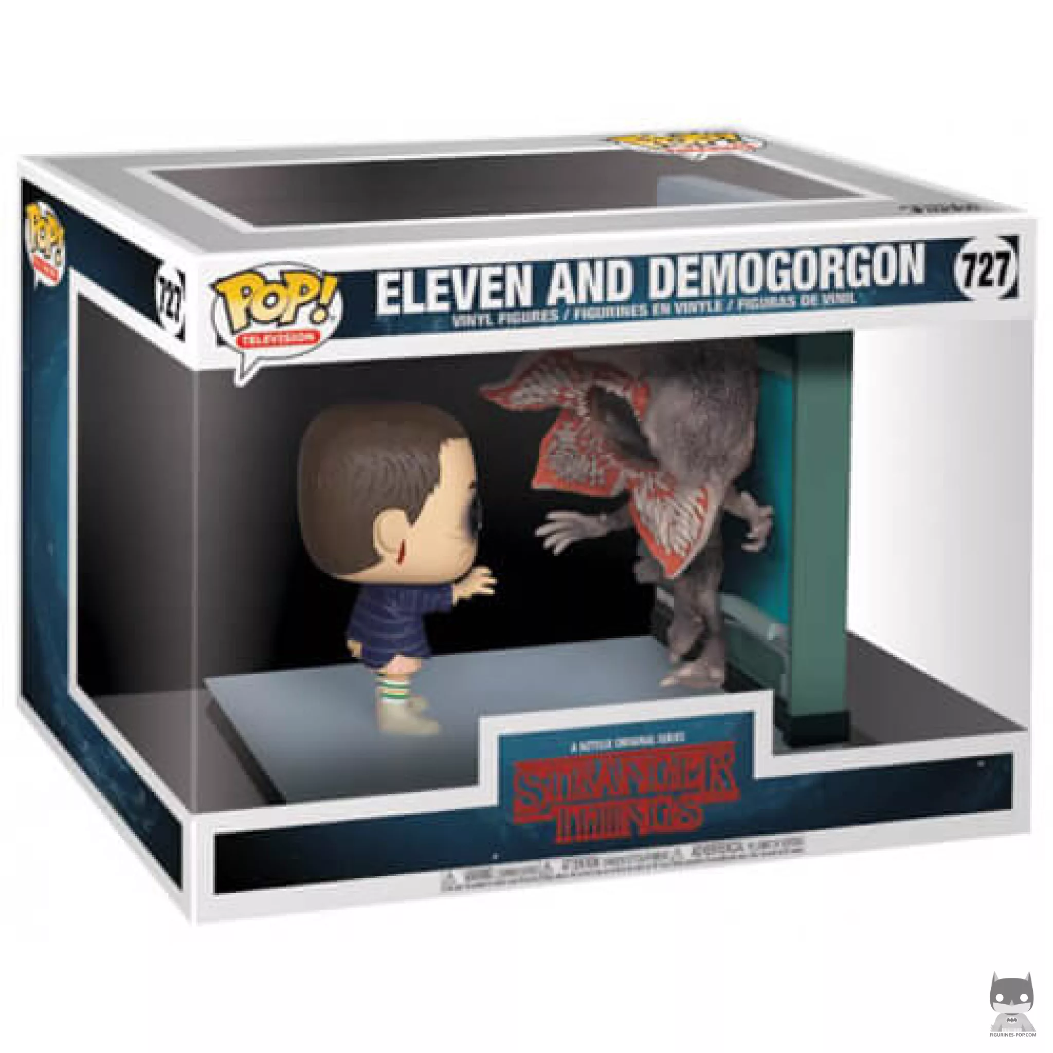 Eleven vs. Demogorgon Funko Pop! figure in its box