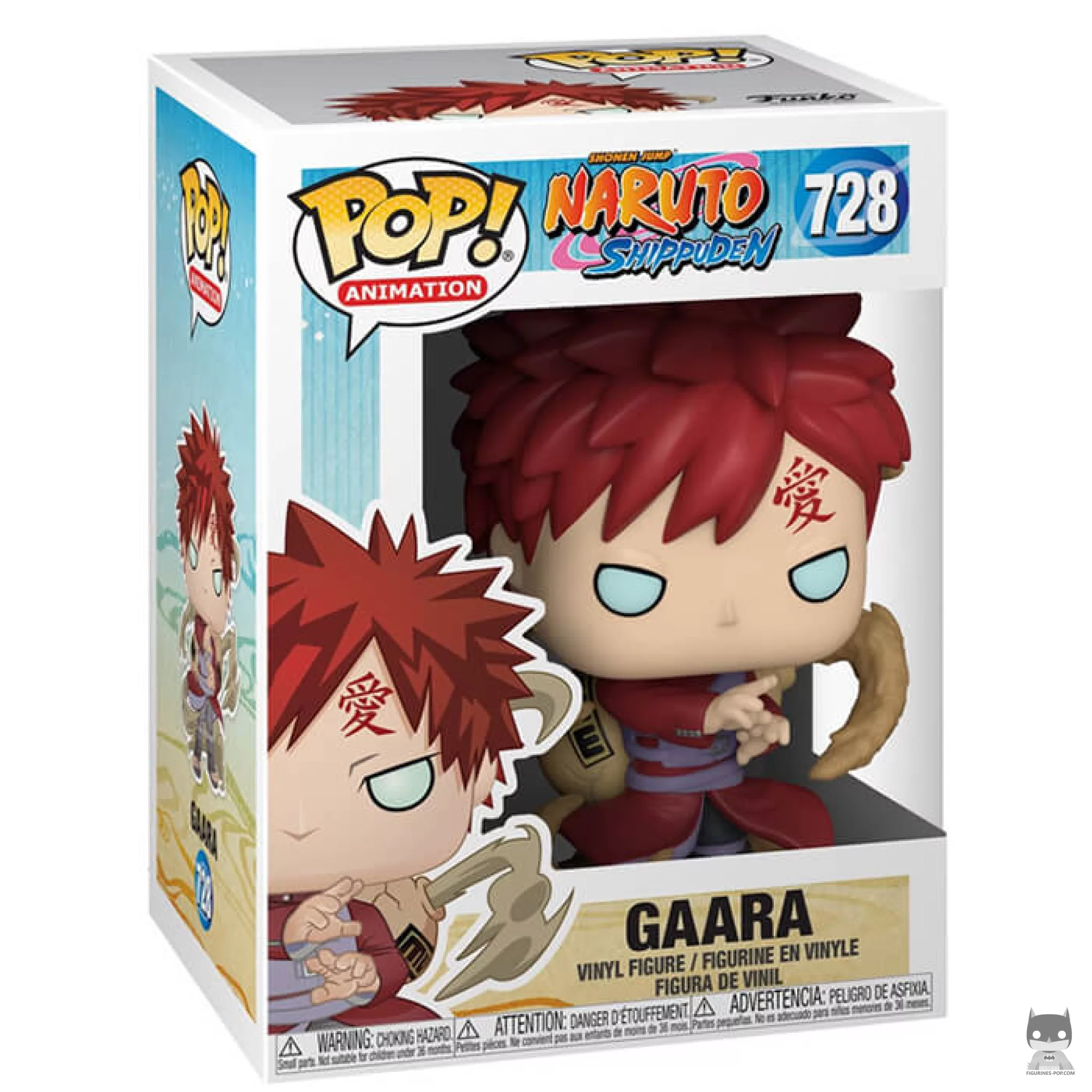 Gaara Funko Pop! figure in its box
