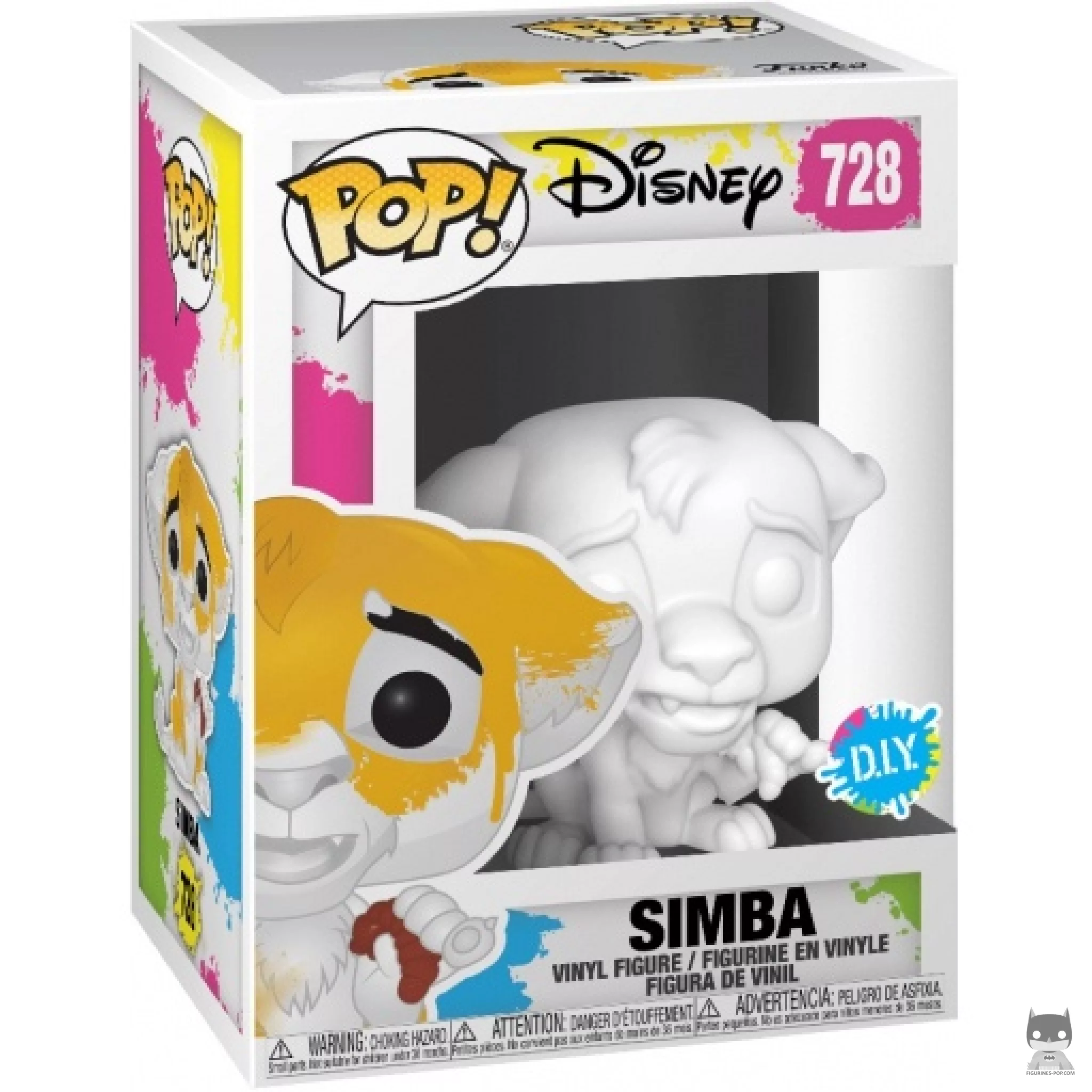 Simba (D.I.Y) Funko Pop! figure in its box