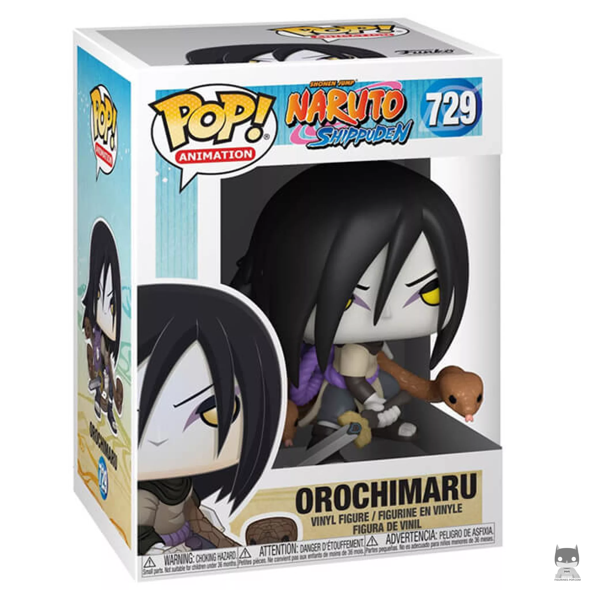 Orochimaru Funko Pop! figure in its box