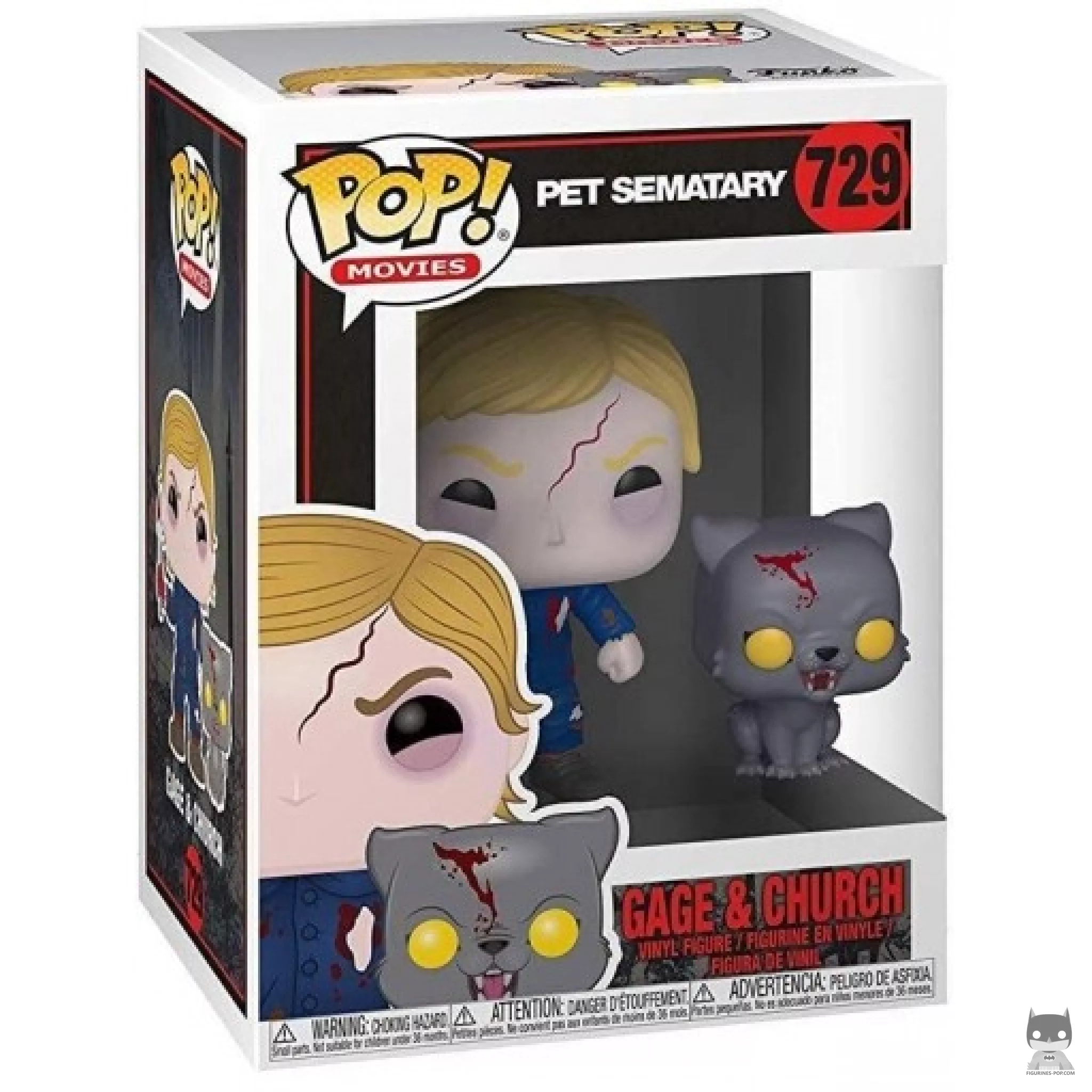 Gage & Church Funko Pop! figure in its box
