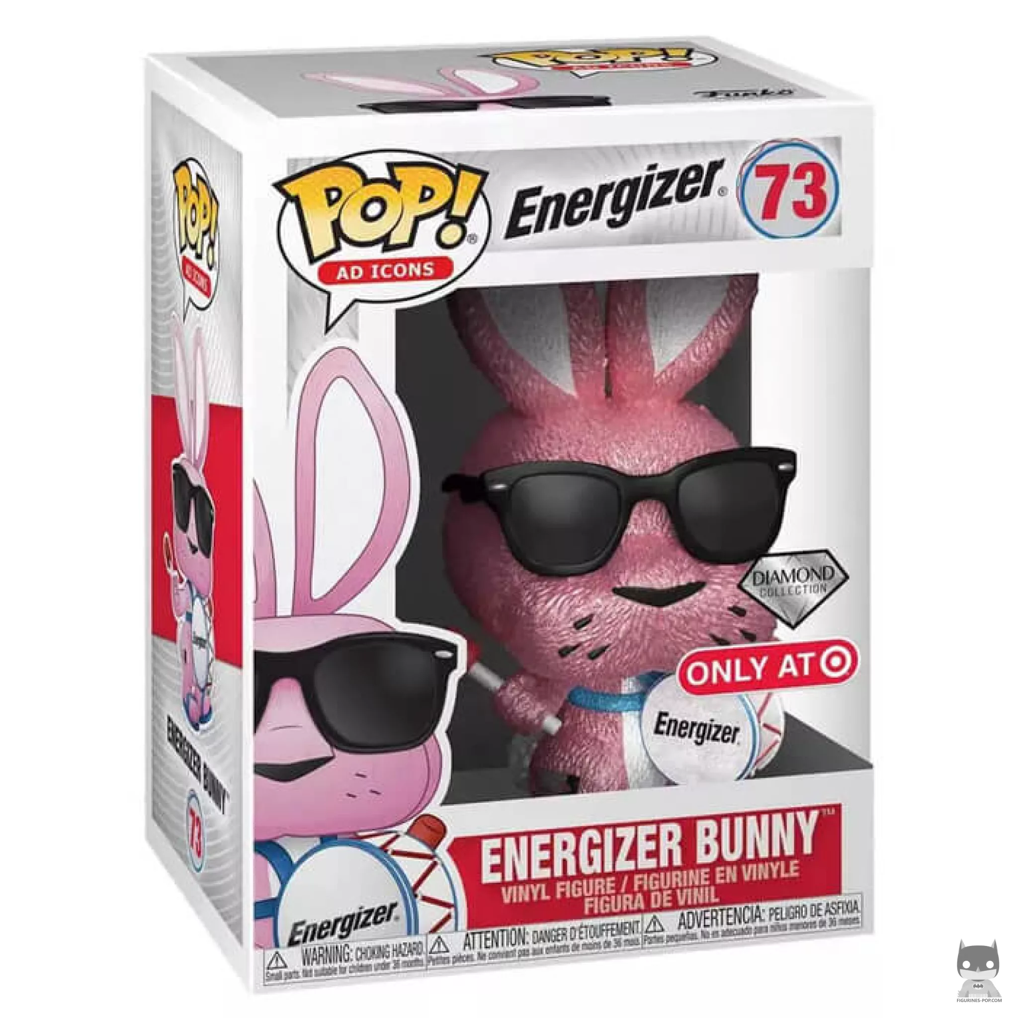 Energizer Bunny (Diamond Glitter) Funko Pop! figure in its box