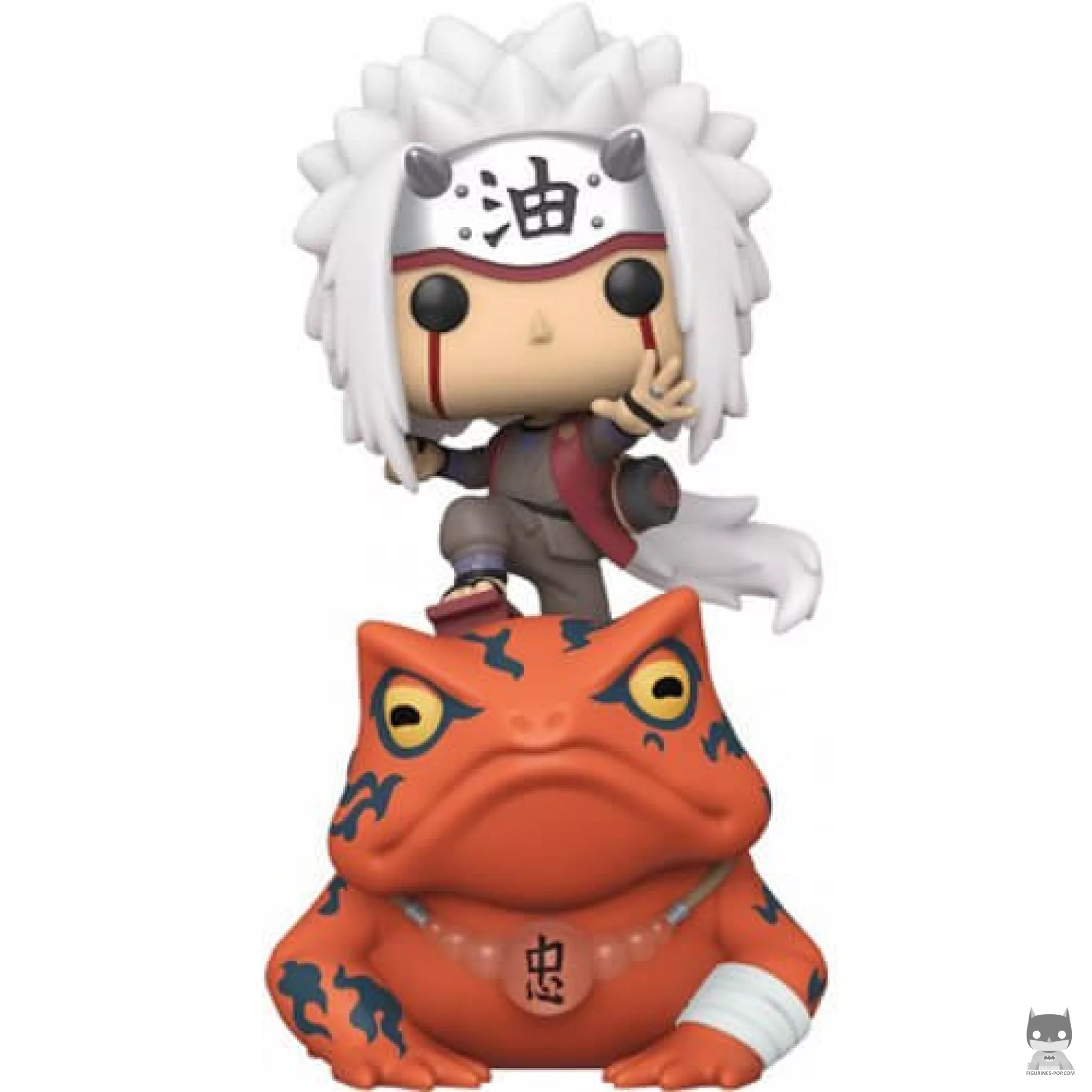 Jiraiya on Toad Funko Pop! figure (Naruto Shippuden)