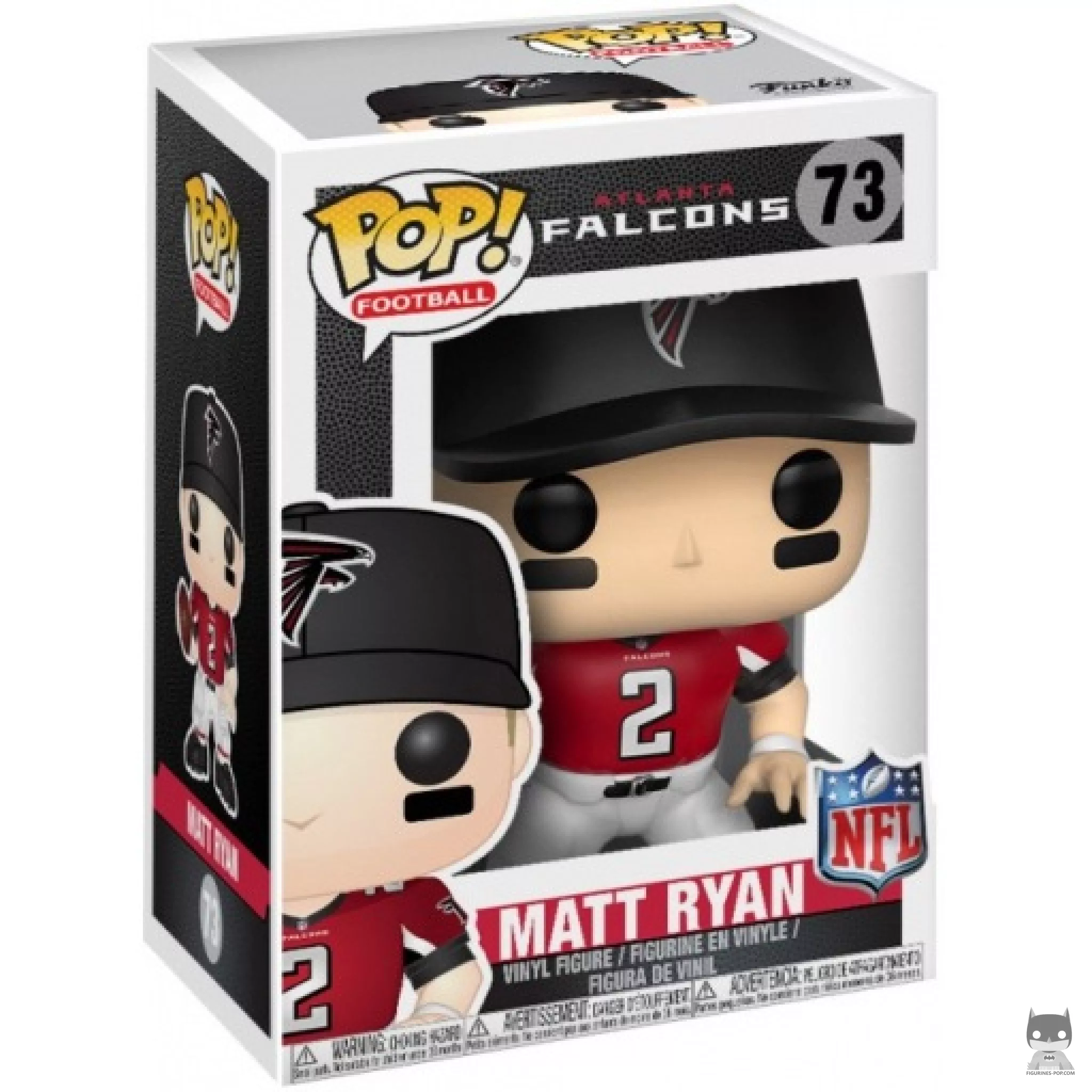 Matt Ryan (Falcons Home) Funko Pop! figure in its box