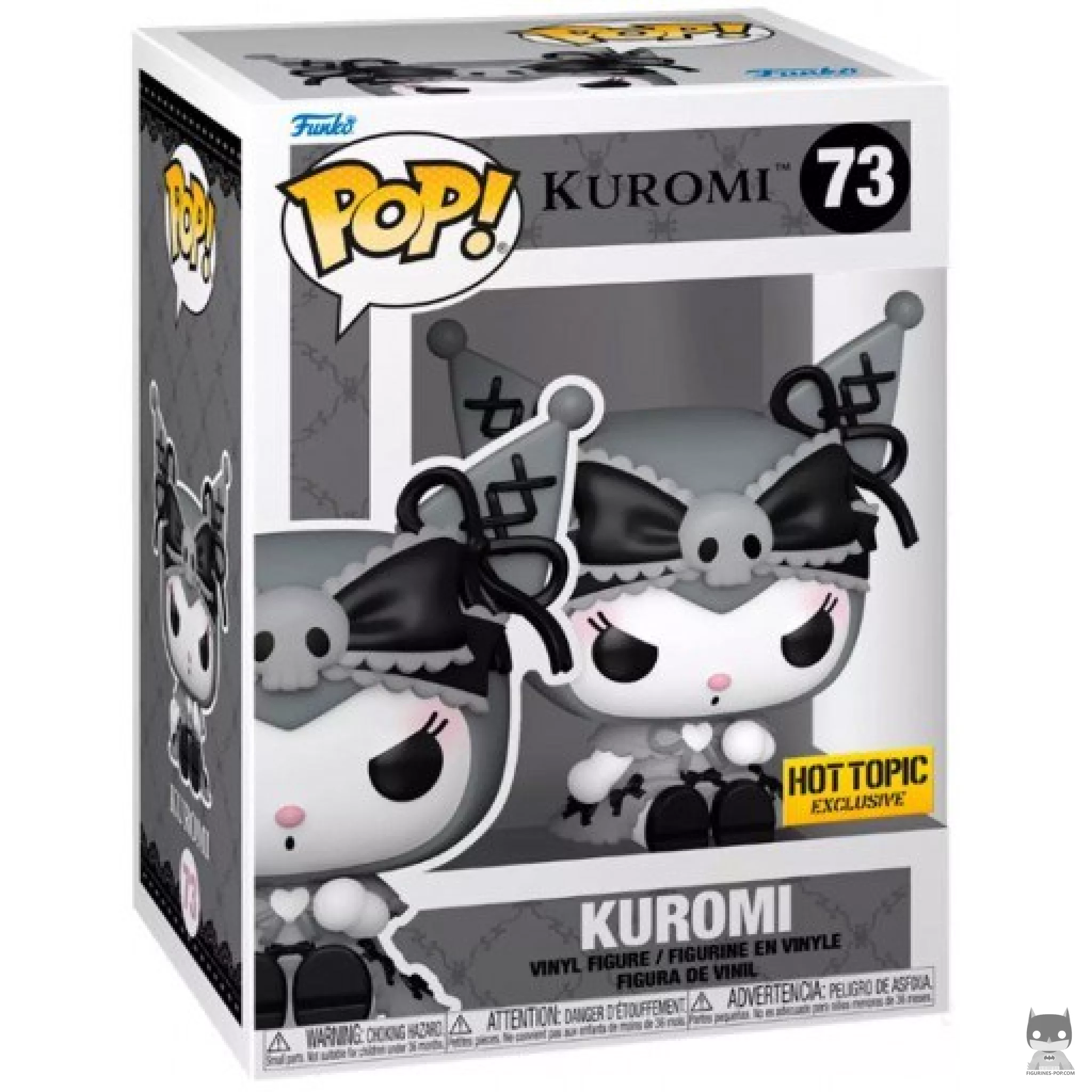 Kuromi Funko Pop! figure in its box