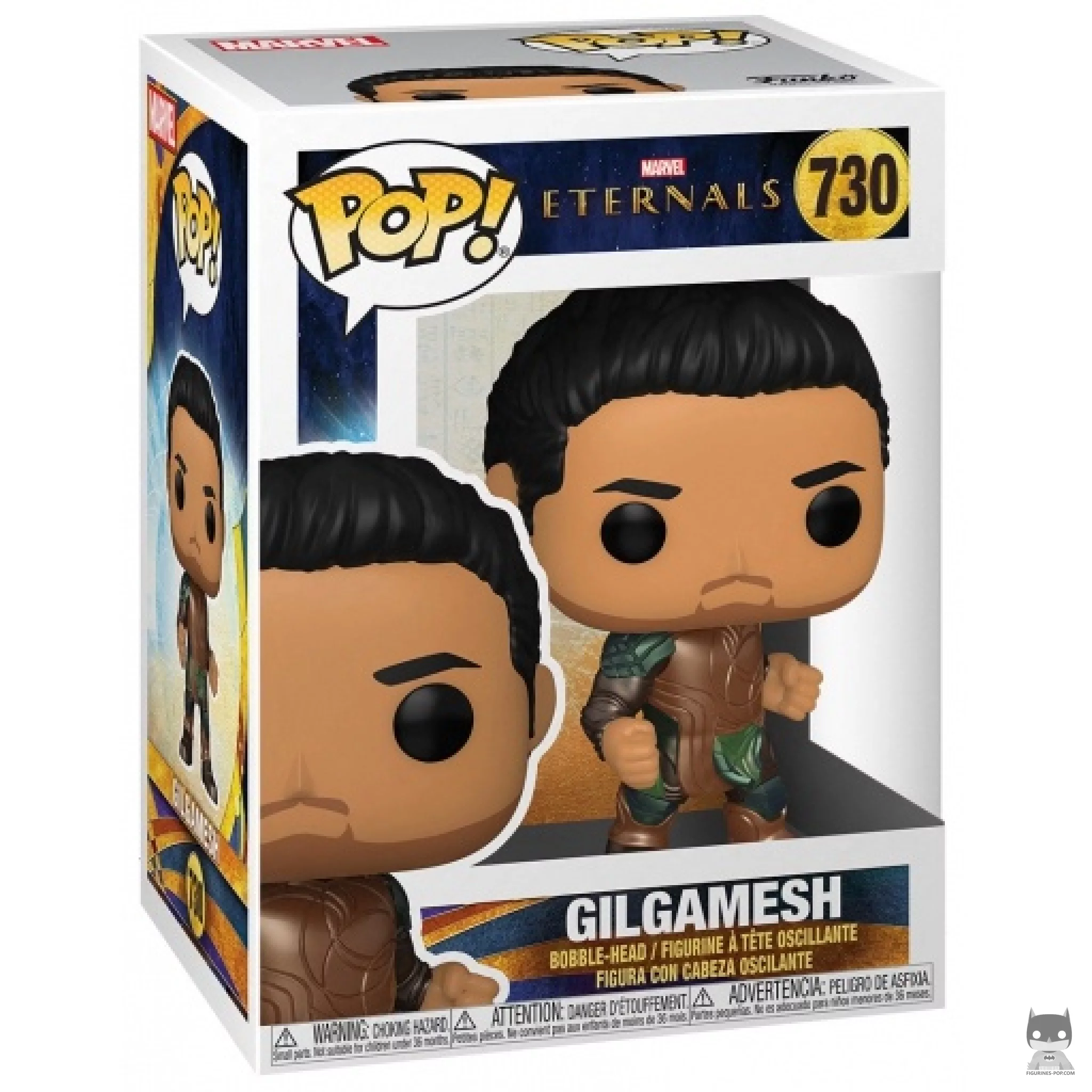 Gilgamesh Funko Pop! figure in its box