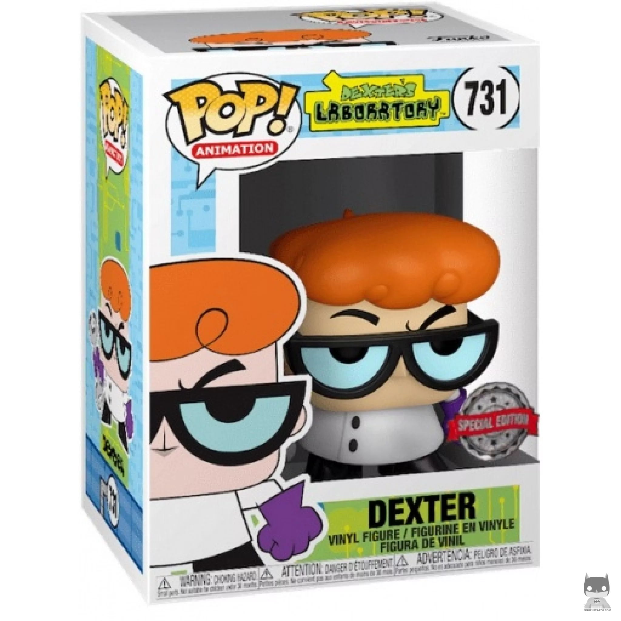 Dexter Funko Pop! figure in its box