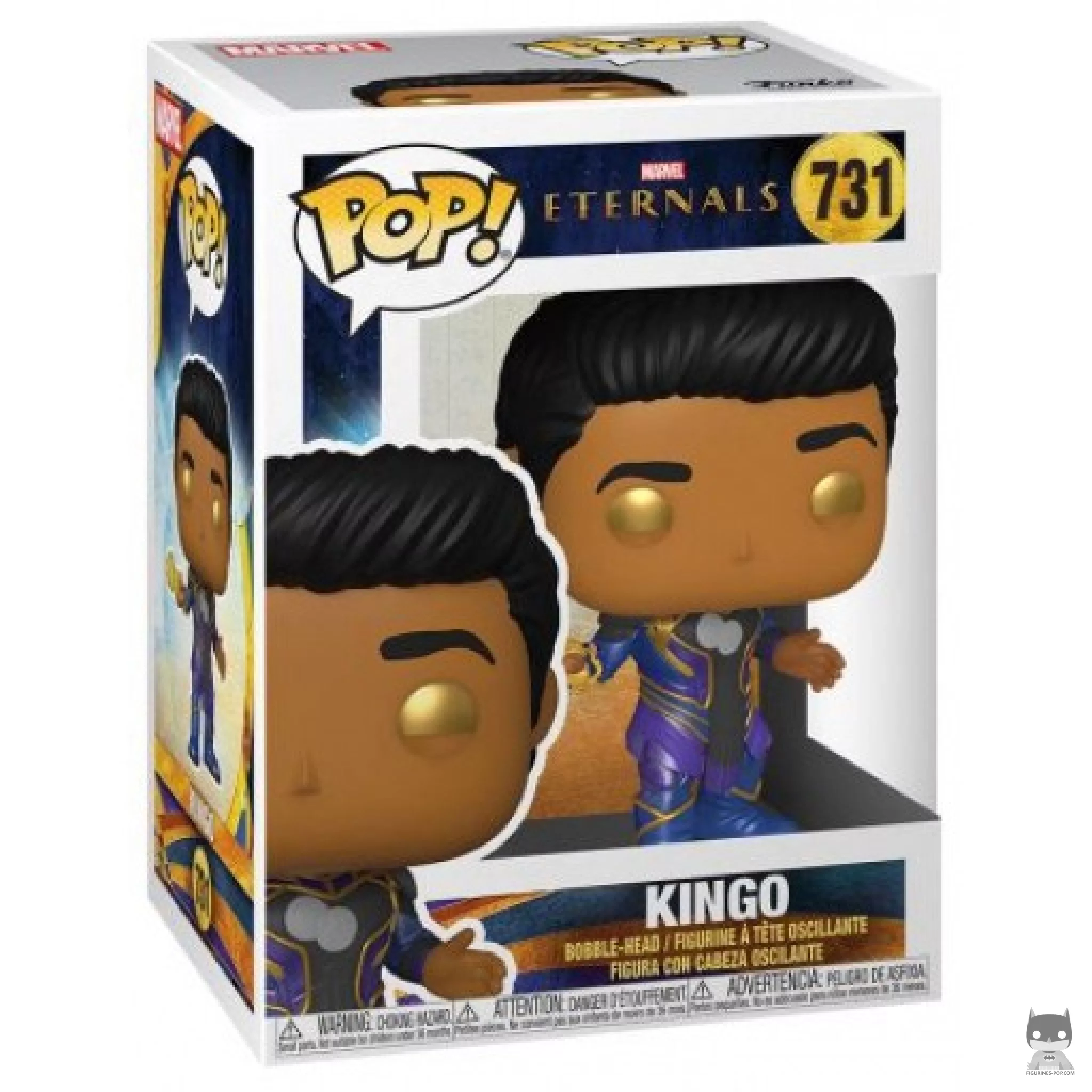 Kingo Funko Pop! figure in its box