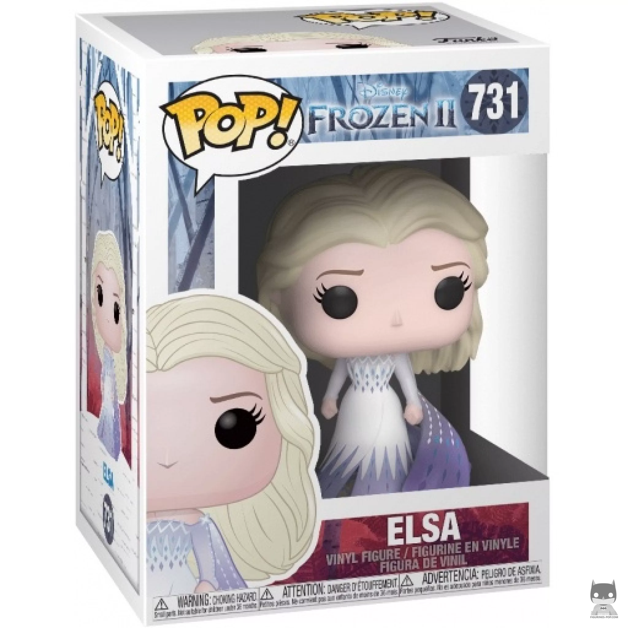 Elsa Funko Pop! figure in its box