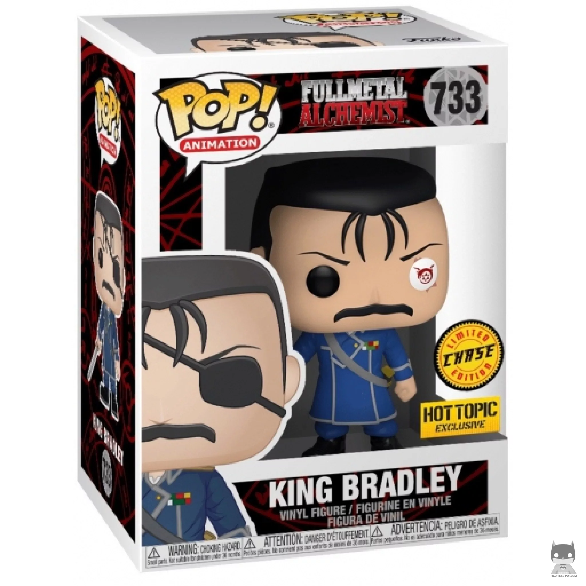 King Bradley (Chase) Funko Pop! figure in its box