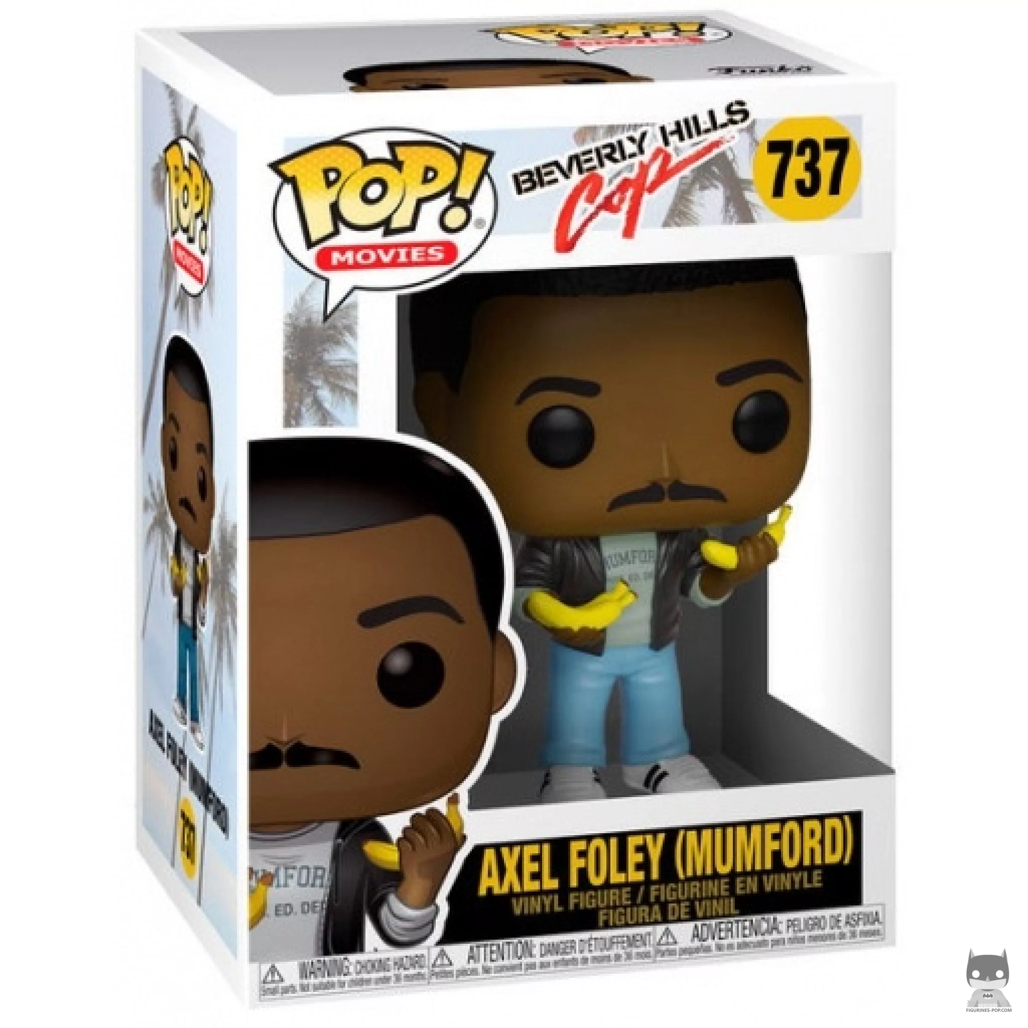 Axel Foley (Mumford) Funko Pop! figure in its box