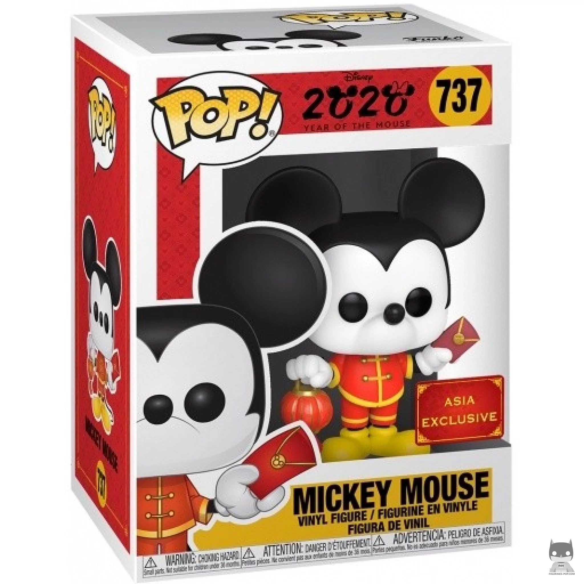 Mickey Mouse Year of the Mouse 2020 Funko Pop! figure in its box