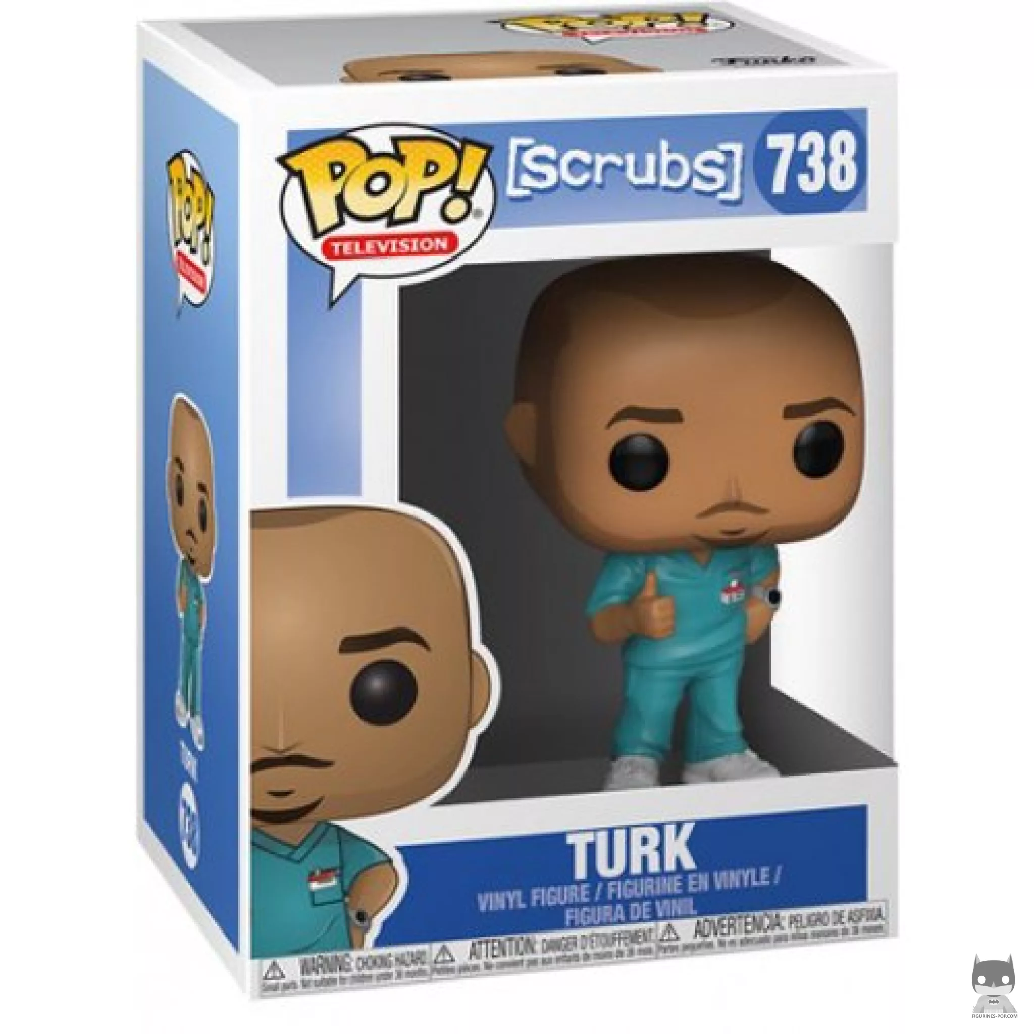 Turk Funko Pop! figure in its box
