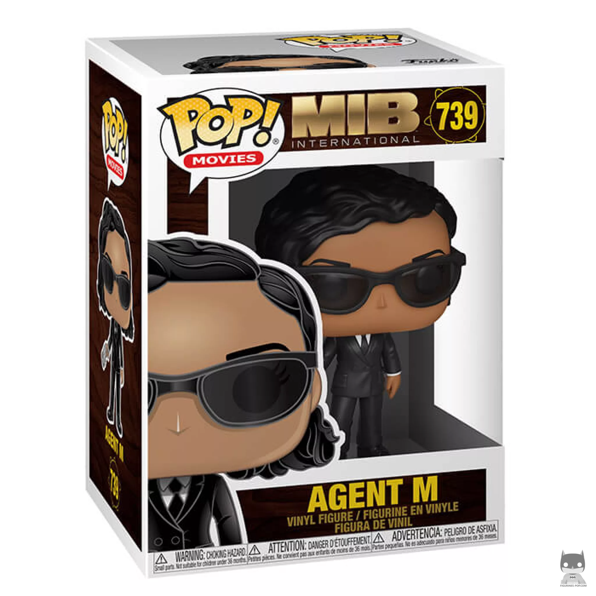 Agent M Funko Pop! figure in its box
