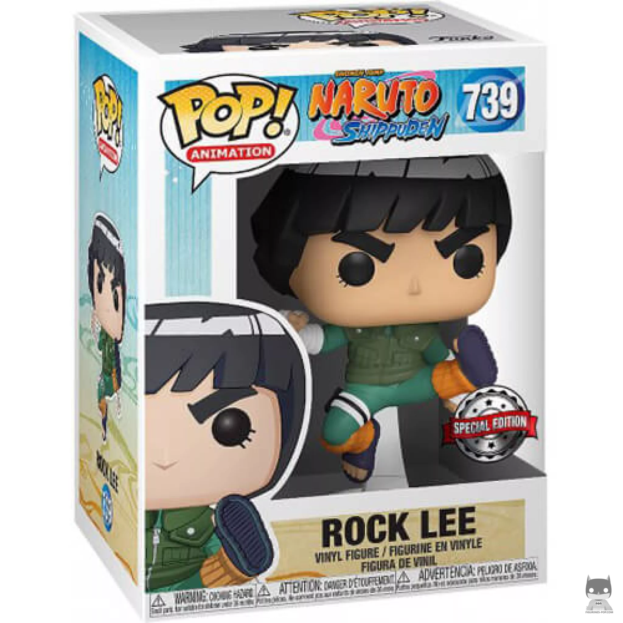 Rock Lee Funko Pop! figure in its box