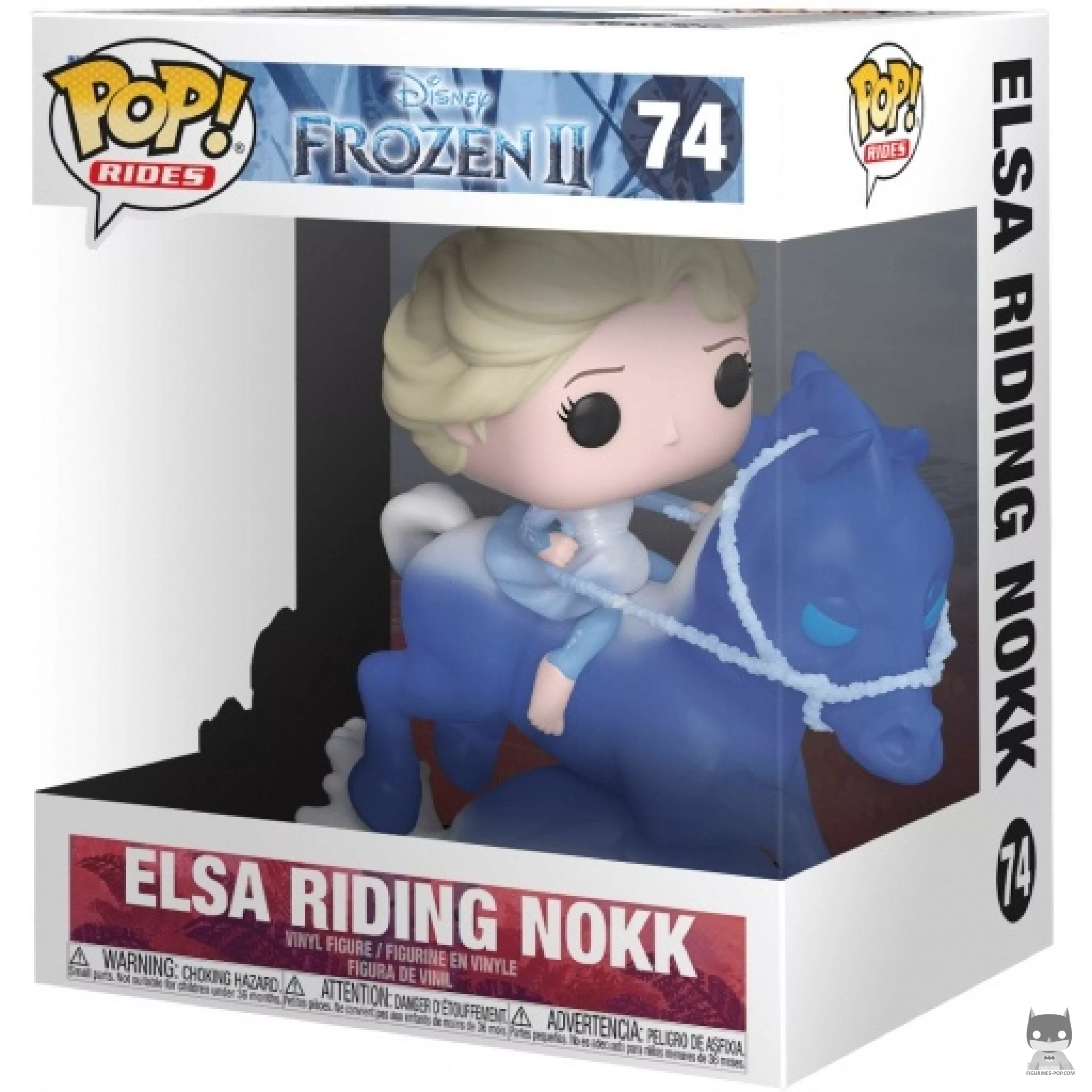 Elsa Riding Nokk (Supersized) Funko Pop! figure in its box