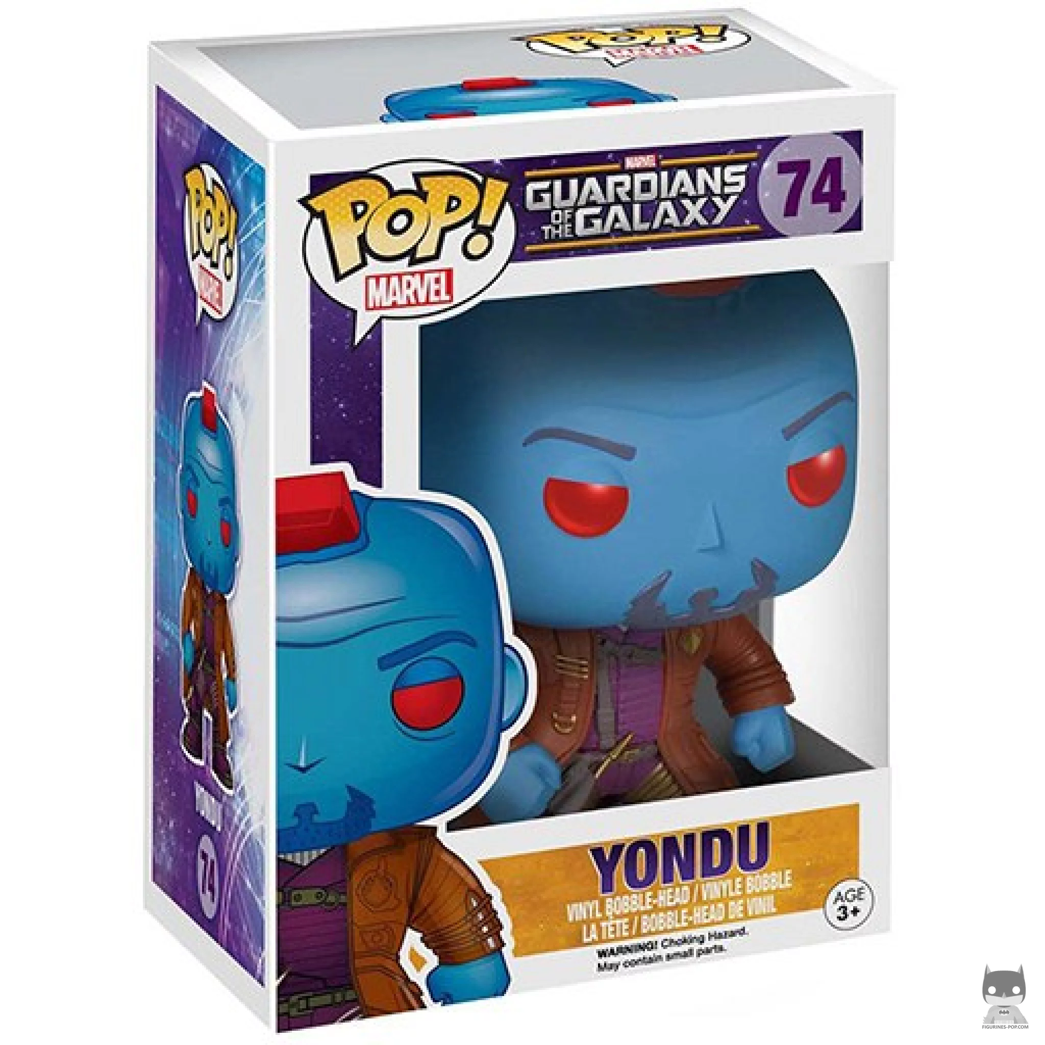 Yondu Funko Pop! figure in its box