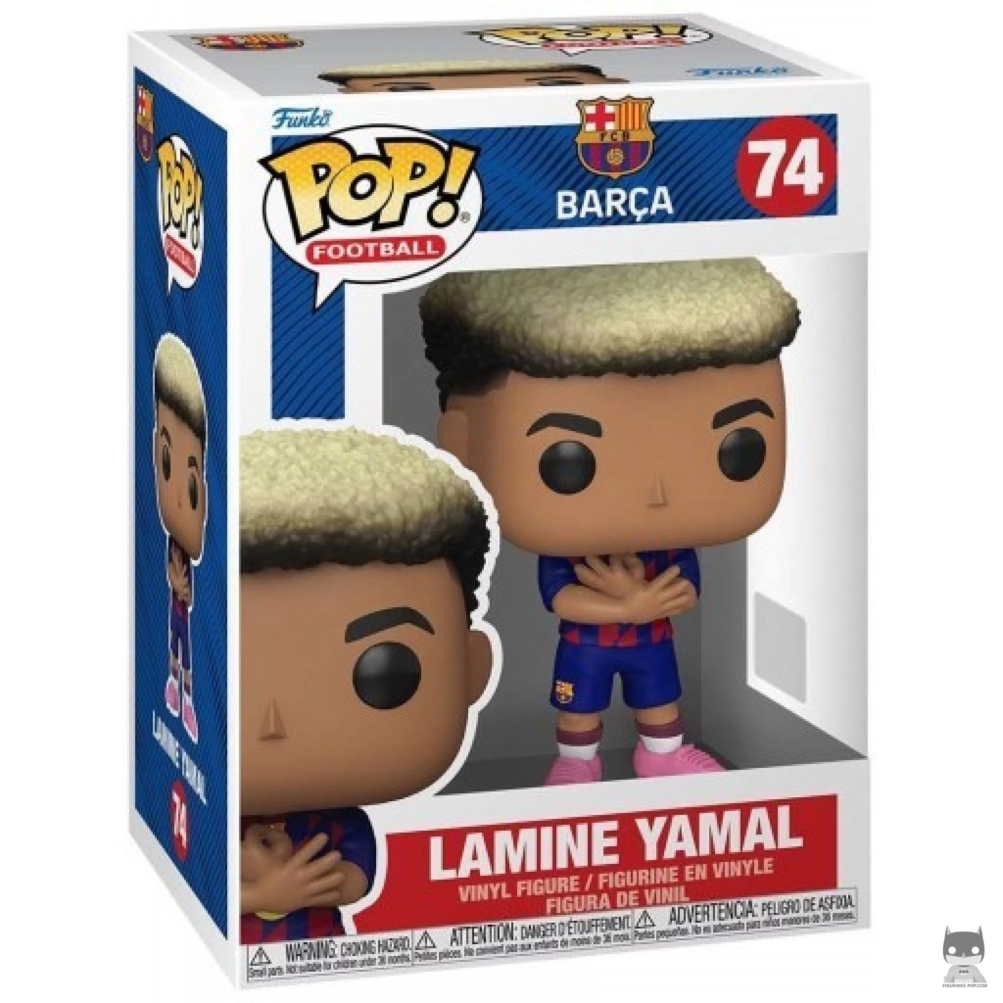 Lamine Yamal (FC Barcelona) Funko Pop! figure in its box