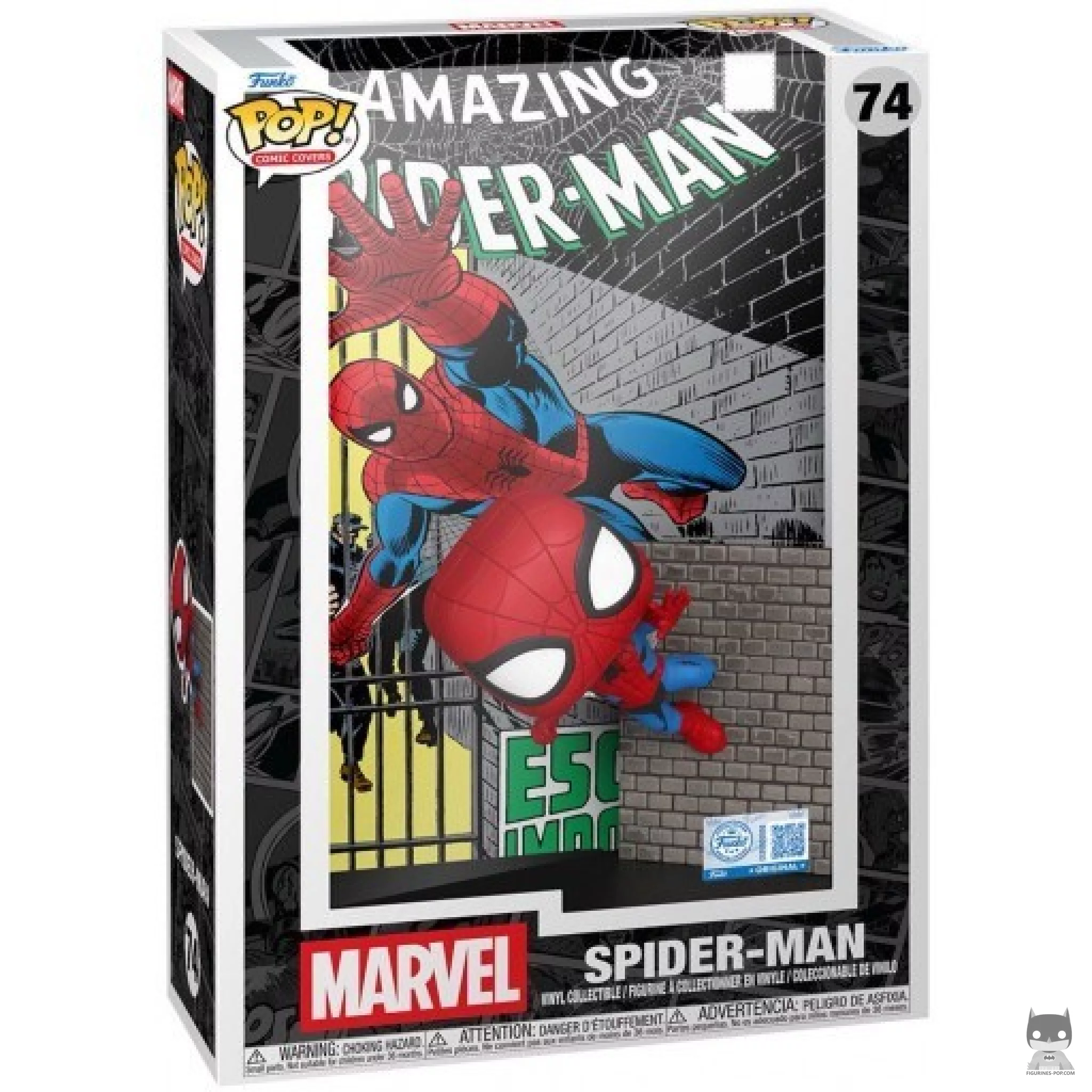 Spider-Man Funko Pop! figure in its box