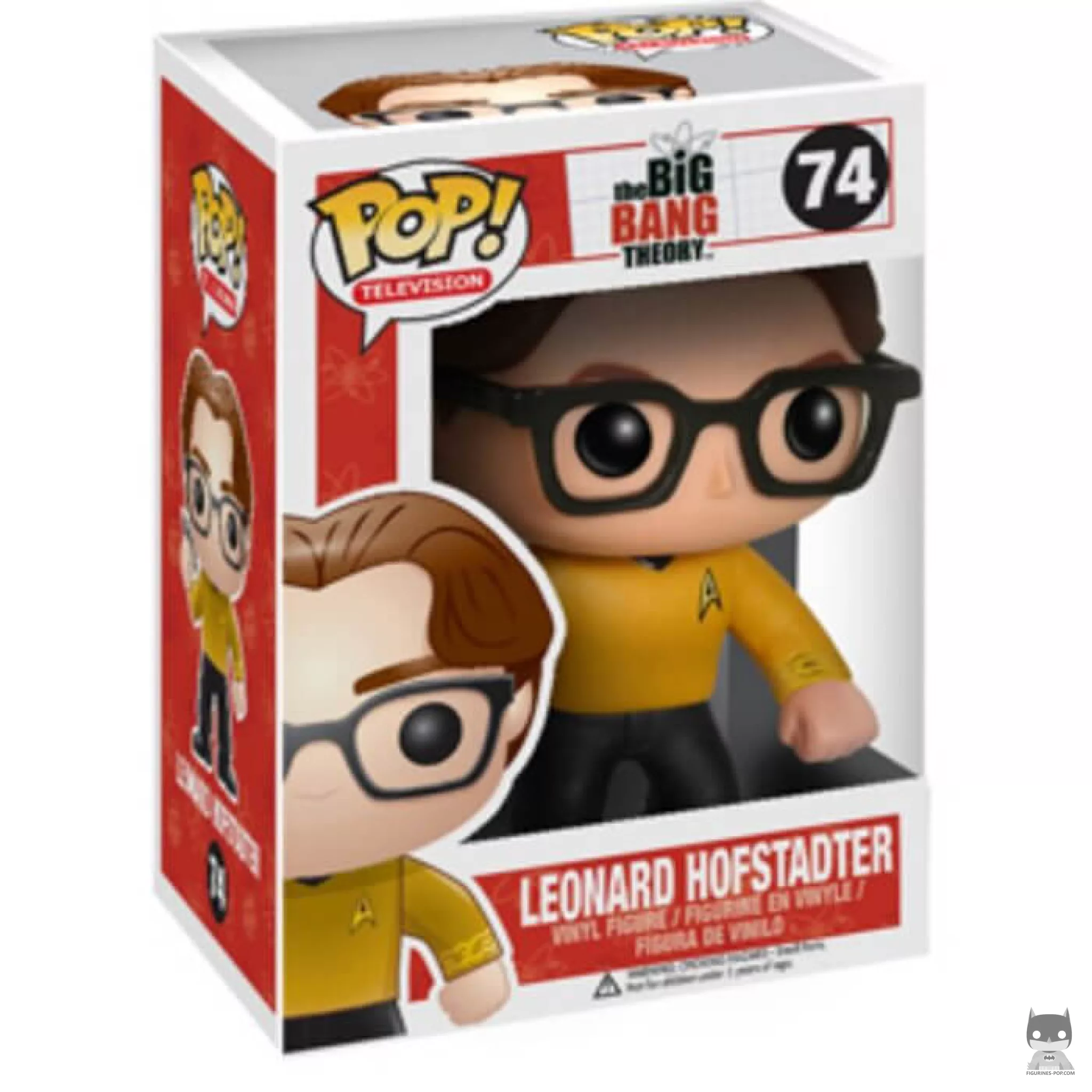 Leonard Hofstadter (Star Trek) Funko Pop! figure in its box