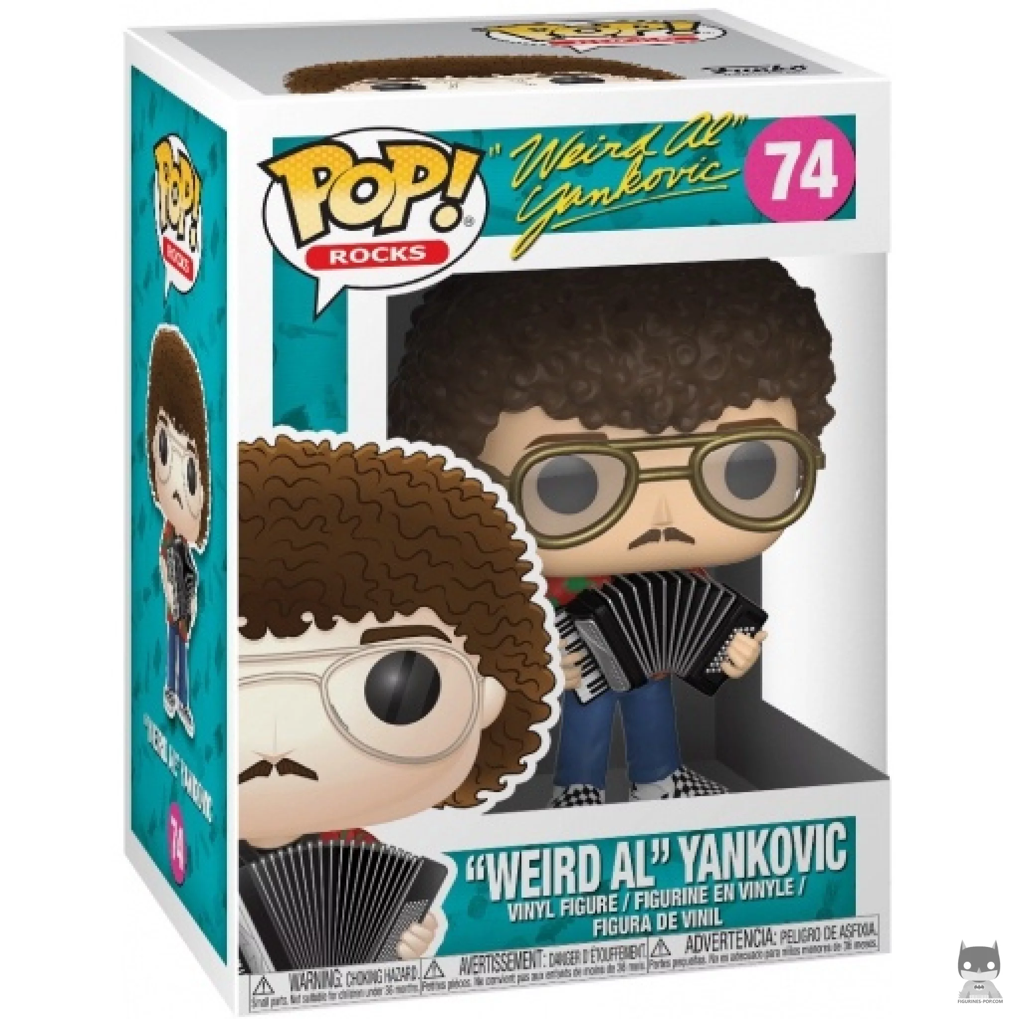 Weird Al Yankovic Funko Pop! figure in its box