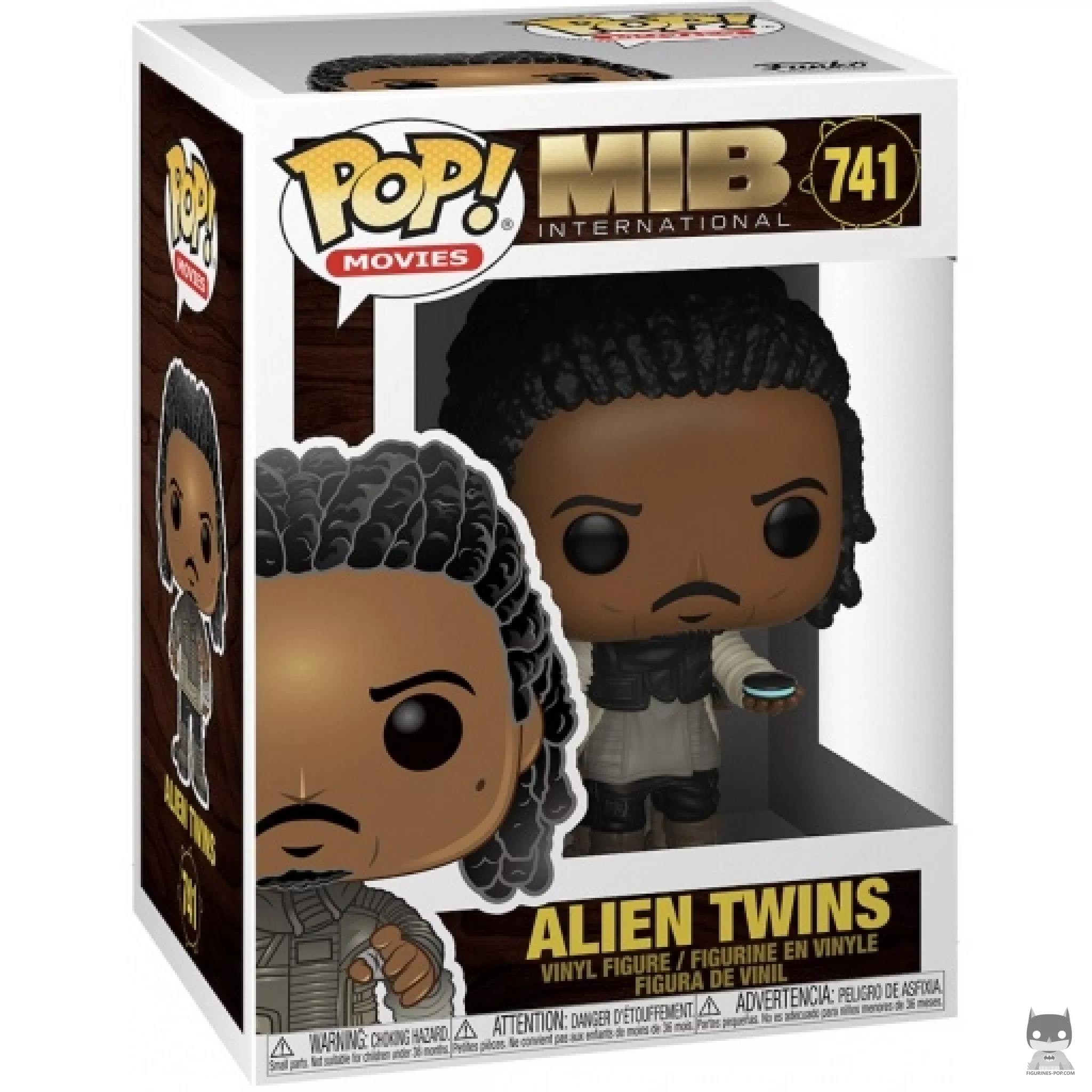 Alien Twins Funko Pop! figure in its box