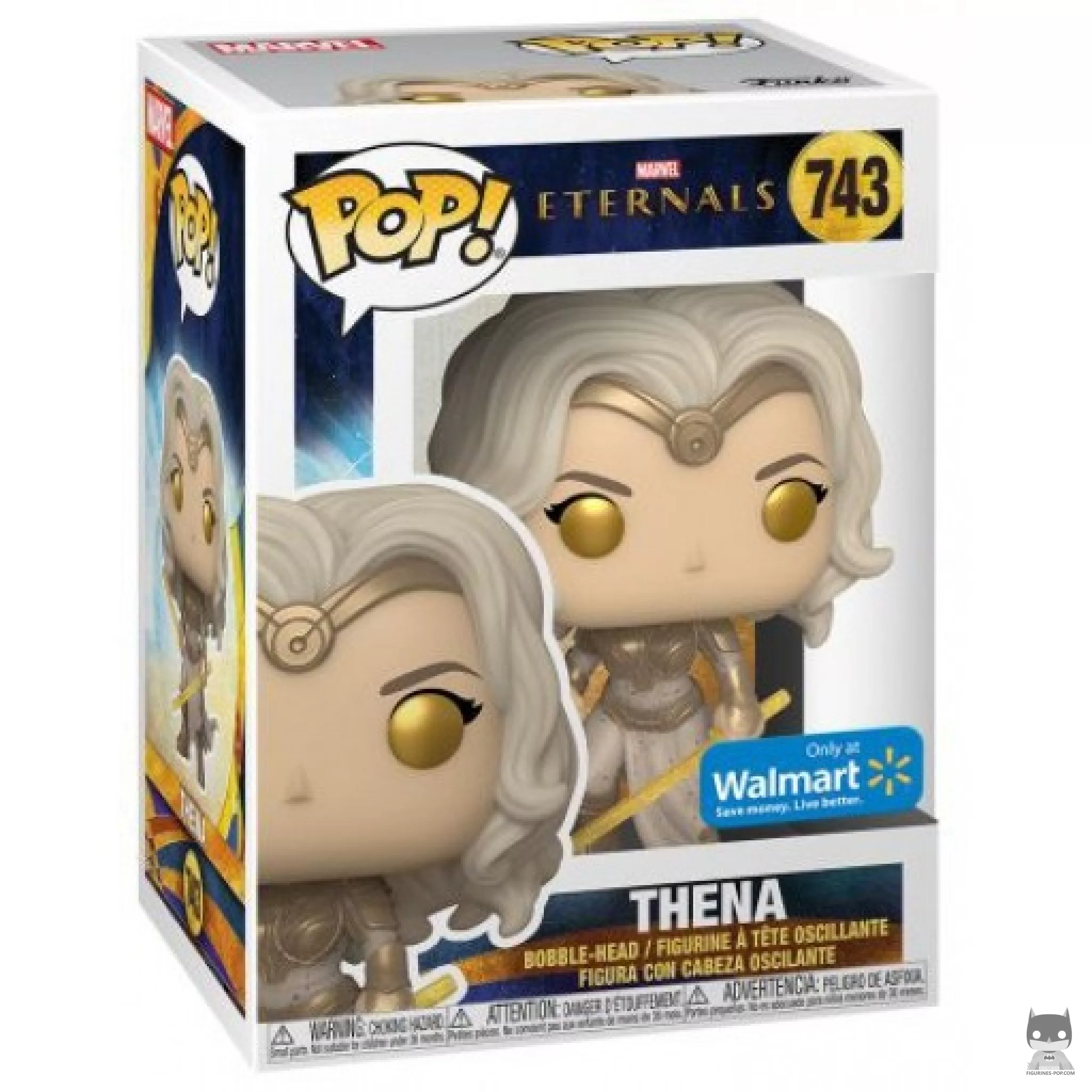 Thena with Two Swords Funko Pop! figure in its box