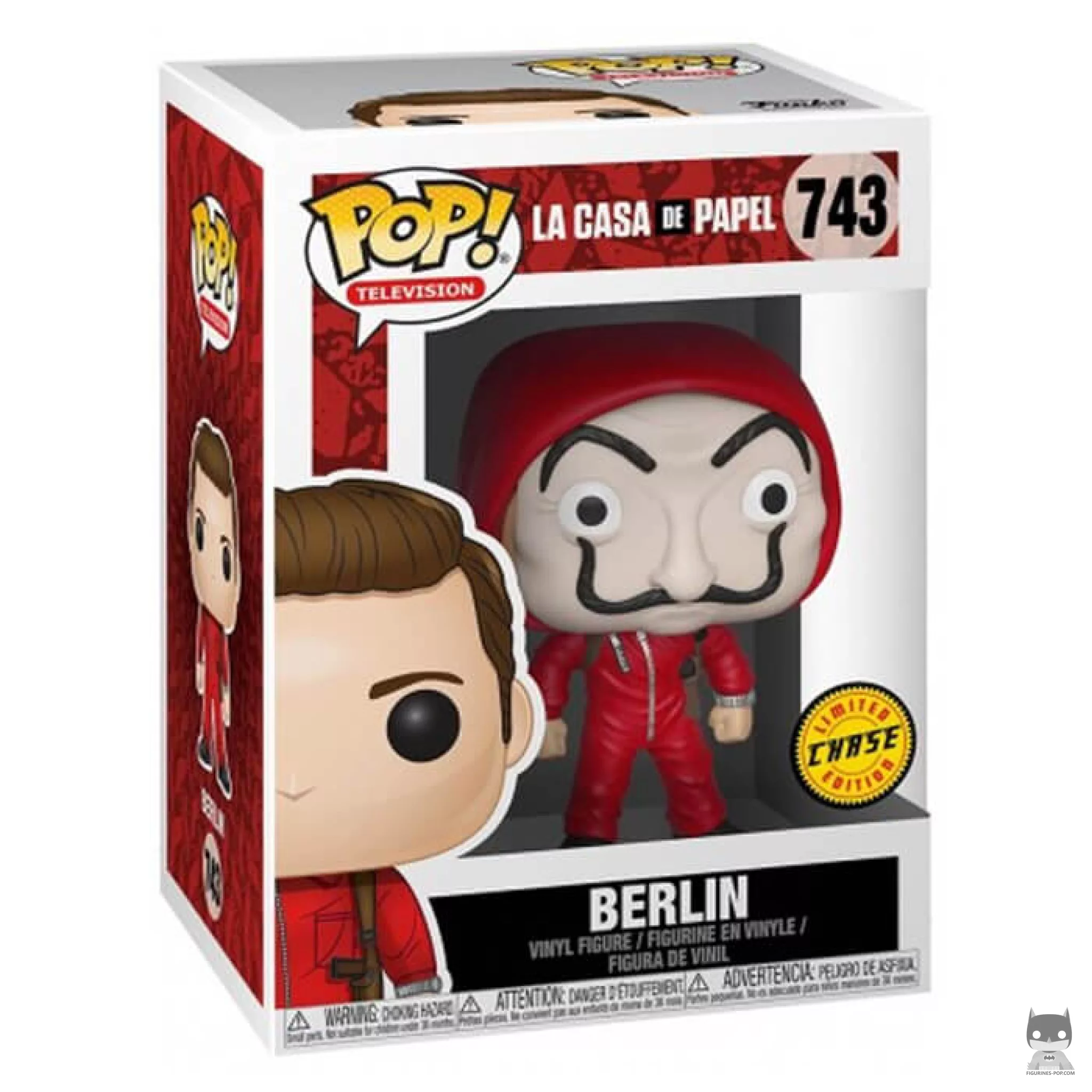 Berlin (Masked) (Chase) Funko Pop! figure in its box