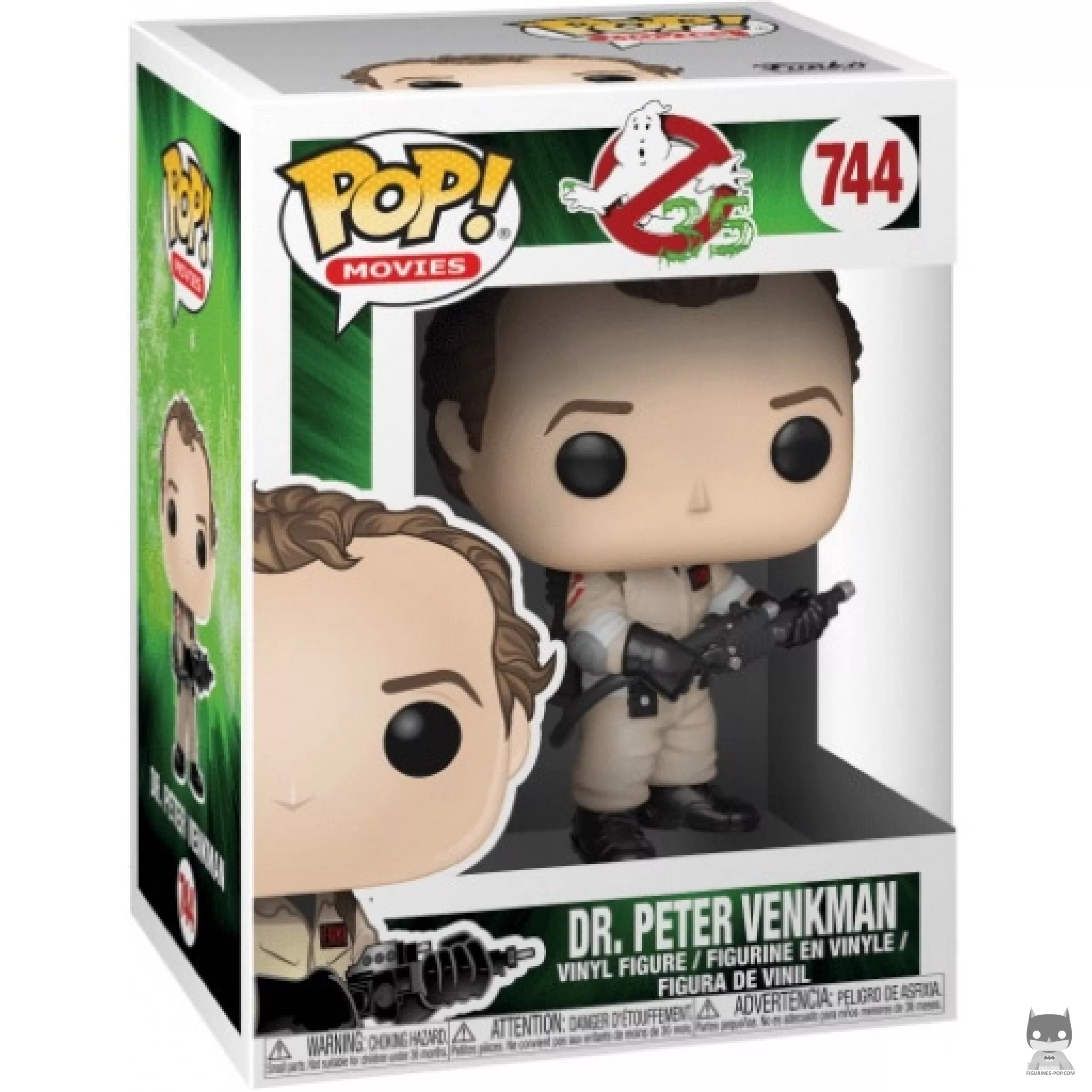 Dr. Peter Venkman Funko Pop! figure in its box