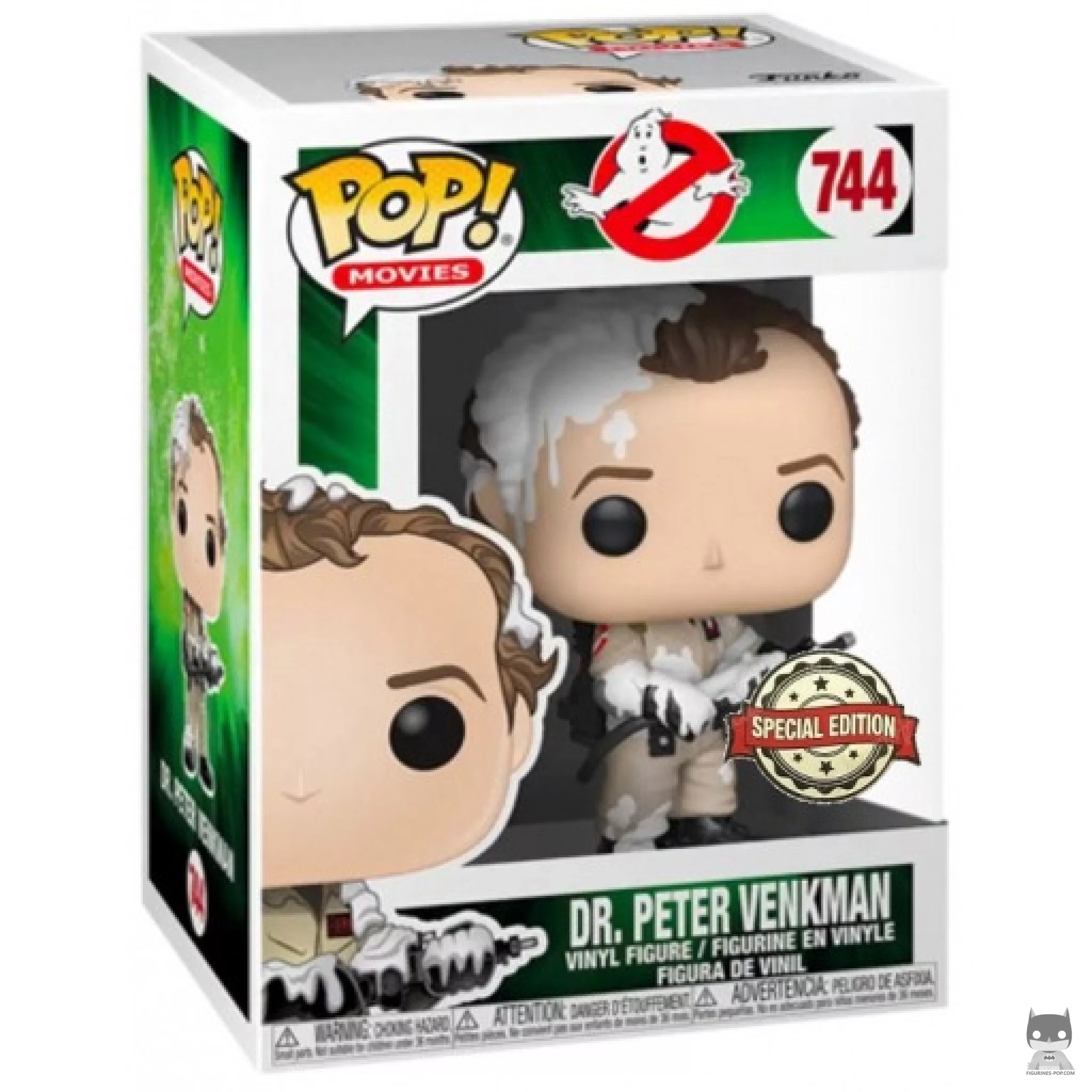 Marshmallowed Dr. Peter Venkman Funko Pop! figure in its box