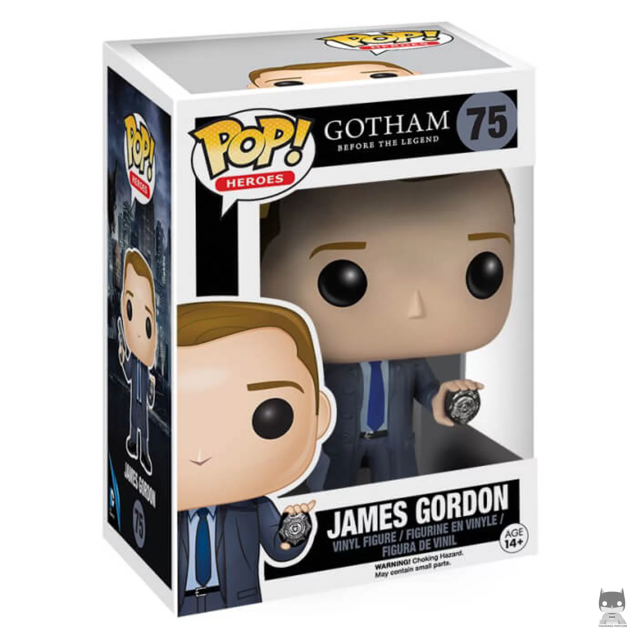 James Gordon Funko Pop! figure in its box