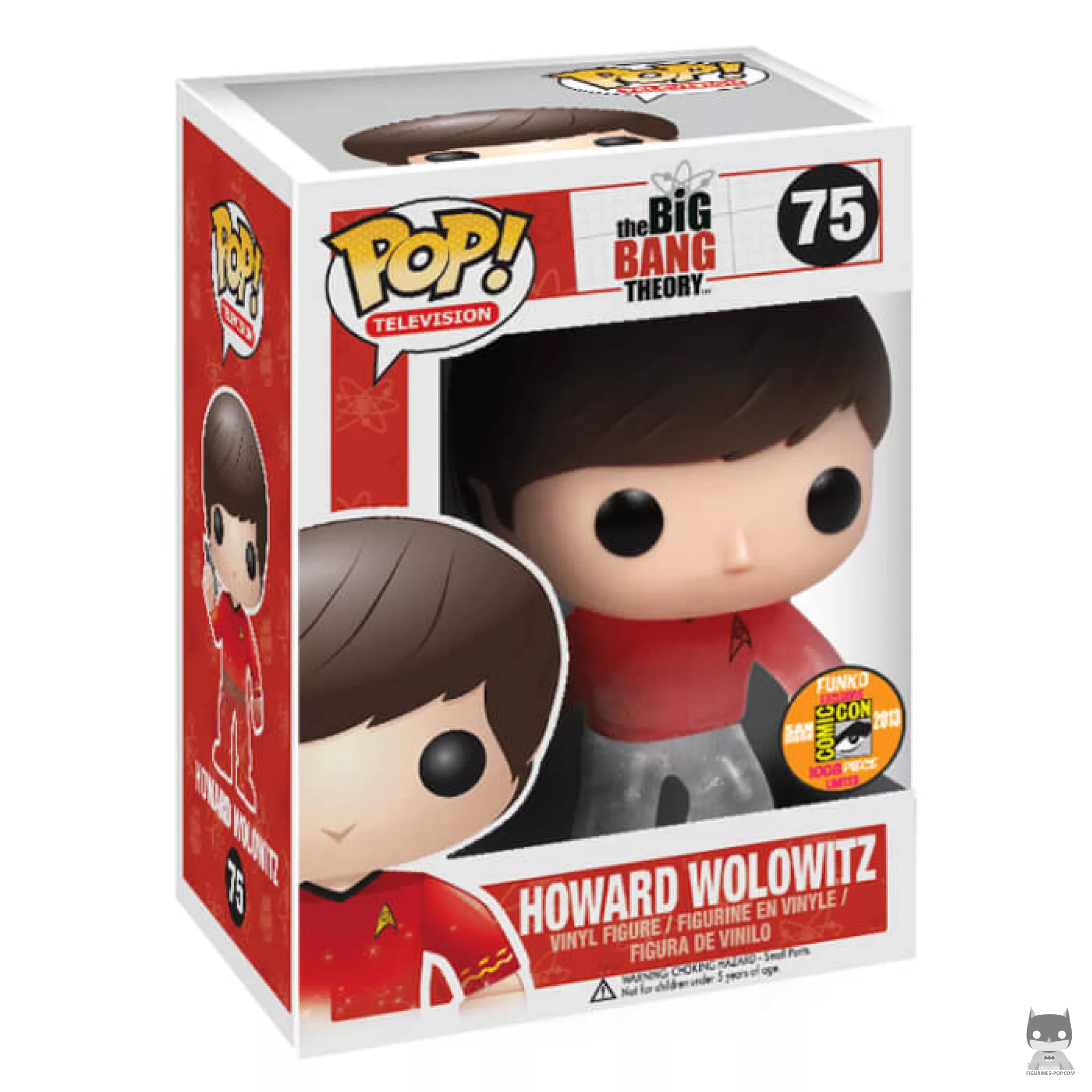 Howard Wolowitz (Star Trek) (Fade) Funko Pop! figure in its box