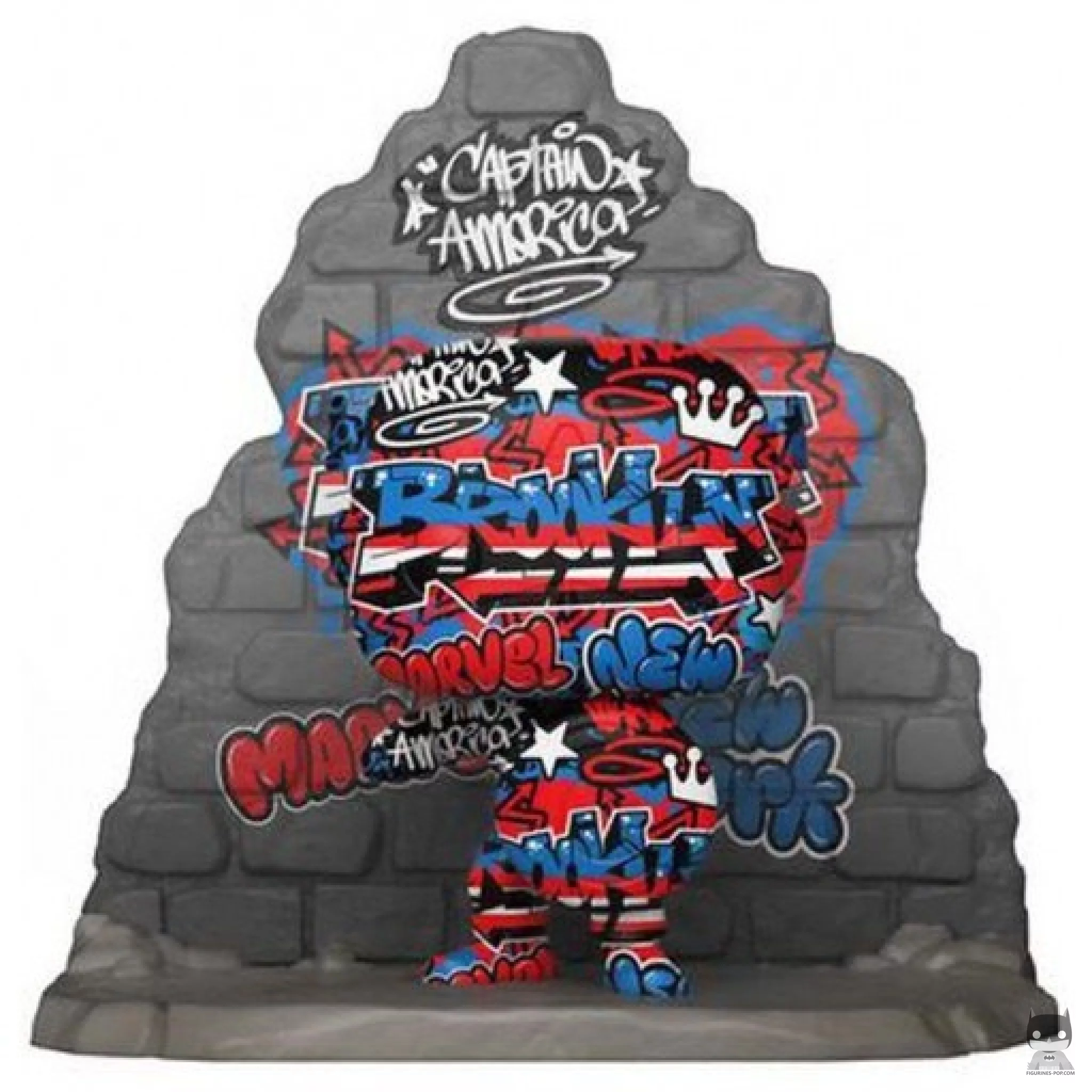 Street Art Captain America Funko Pop! figure (Marvel Comics)