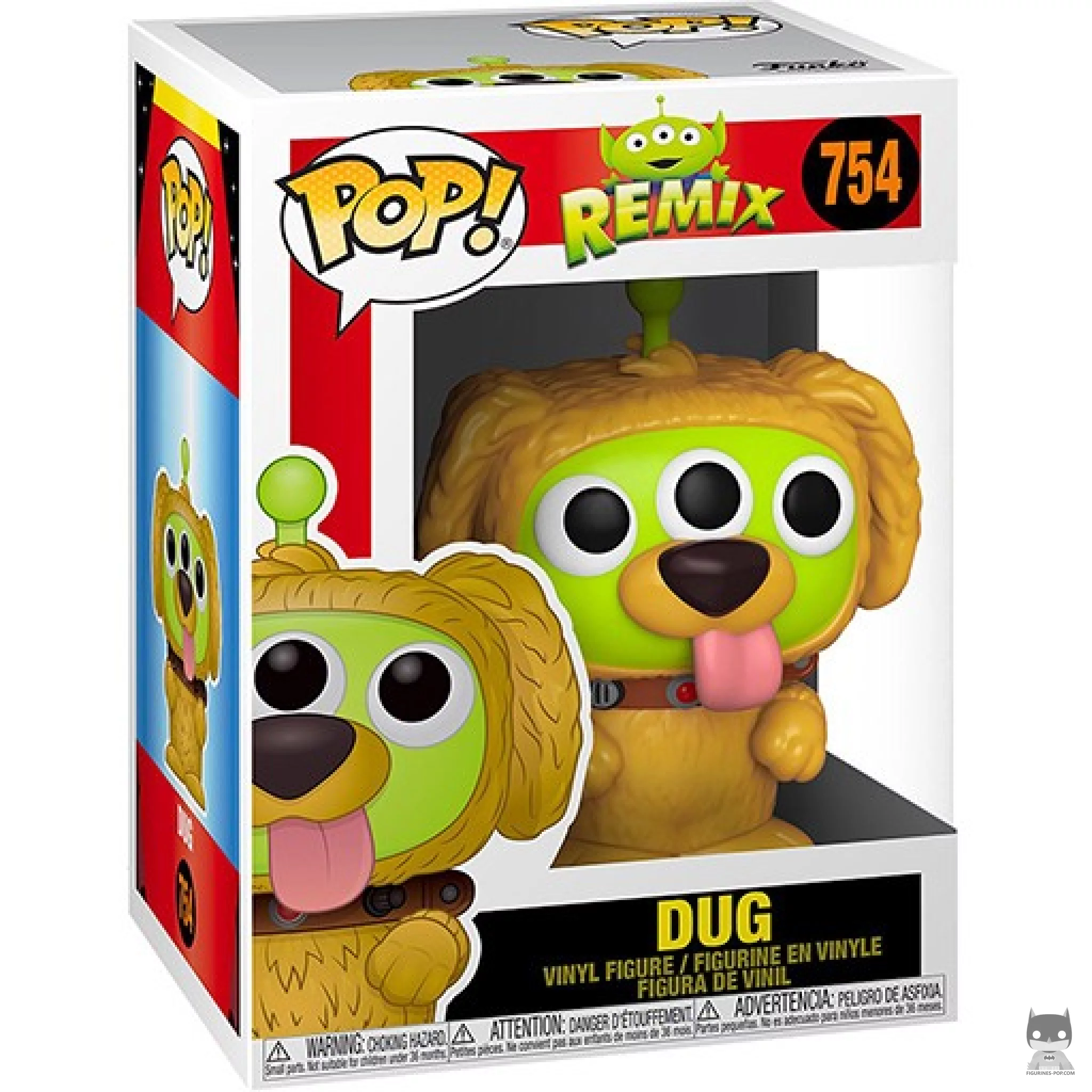 Dug Funko Pop! figure in its box