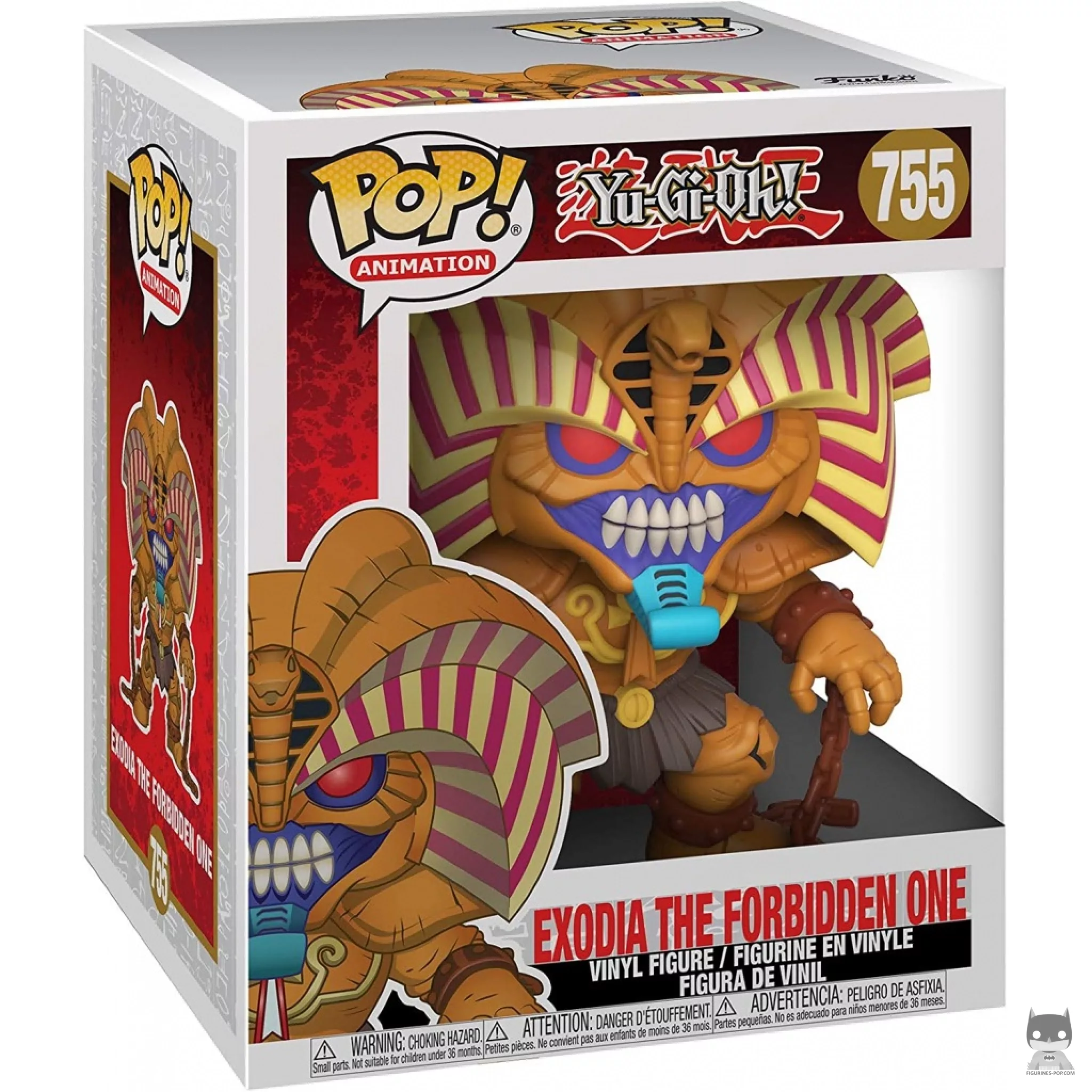 Exodia (Supersized) Funko Pop! figure in its box