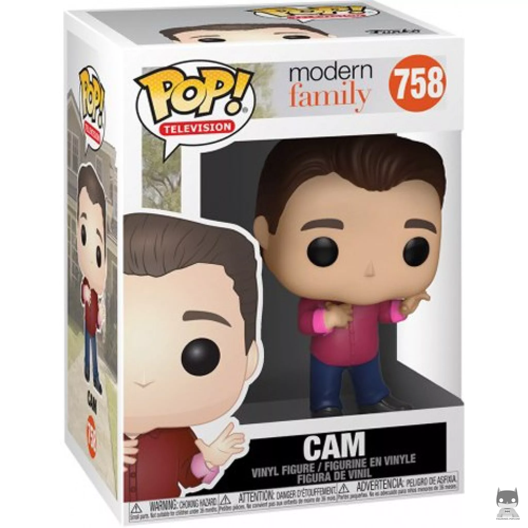 Cam Funko Pop! figure in its box