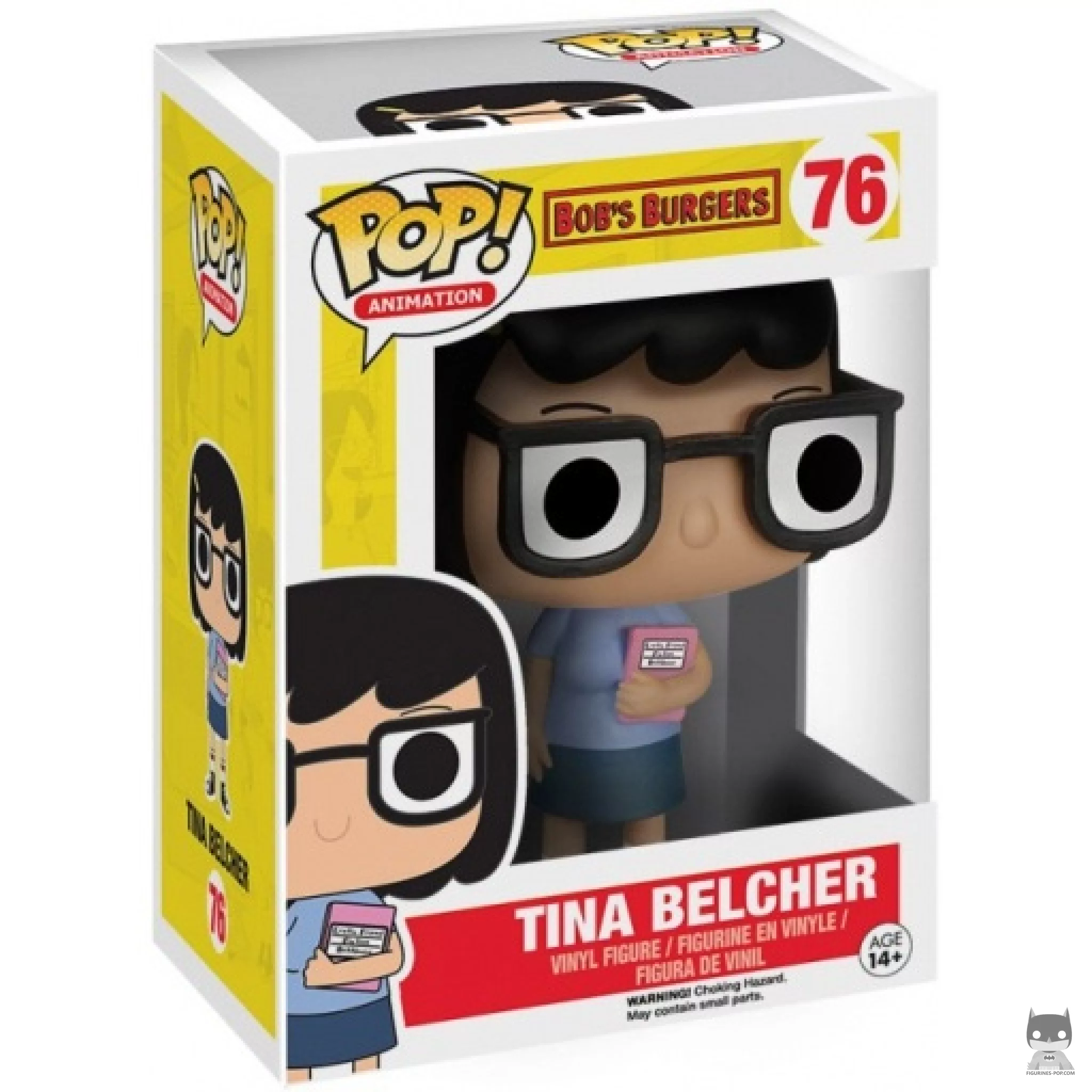 Tina Belcher Funko Pop! figure in its box