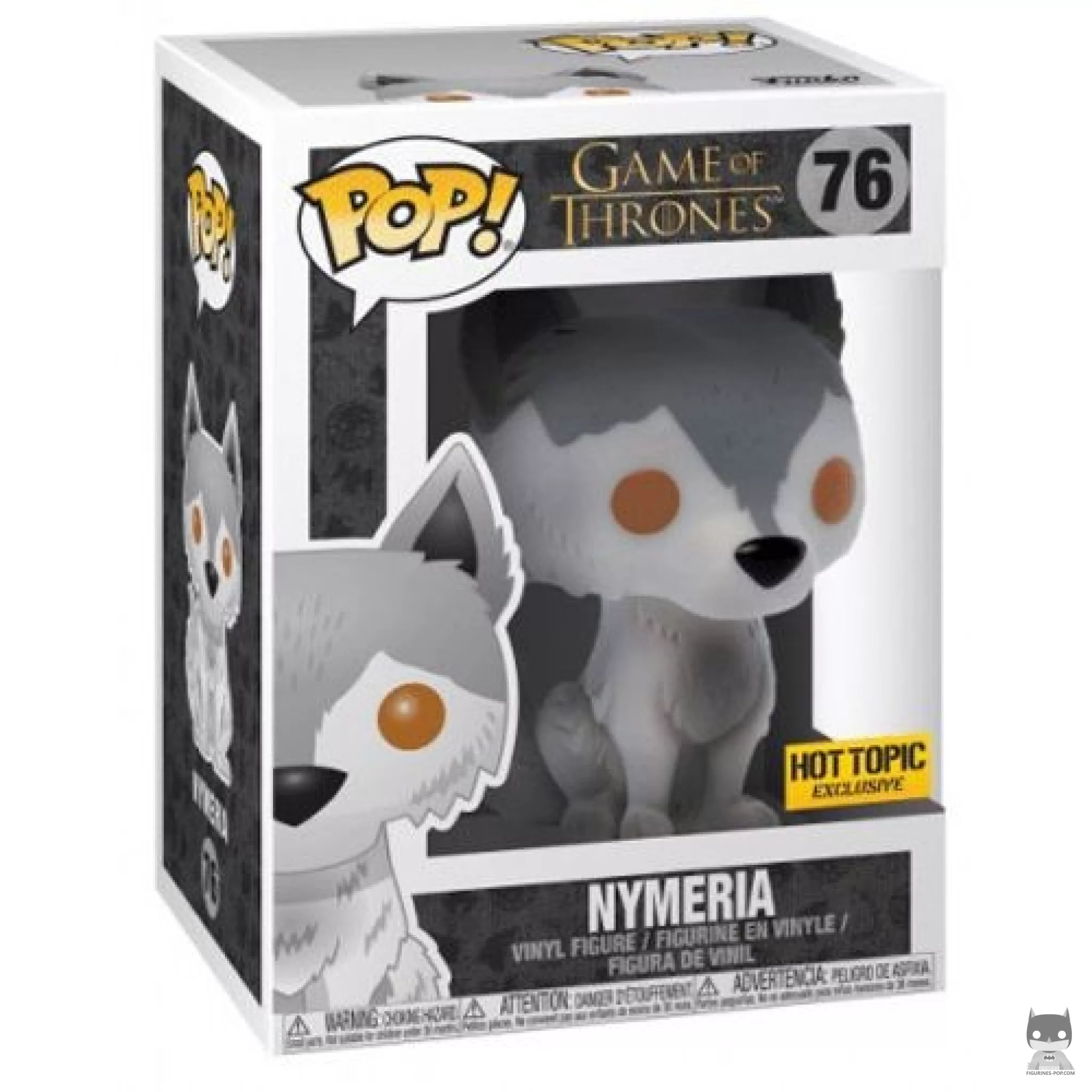 Nymeria Funko Pop! figure in its box