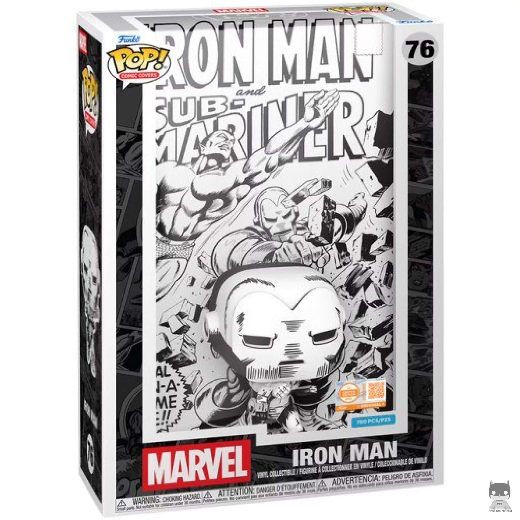 Iron Man Funko Pop! figure in its box
