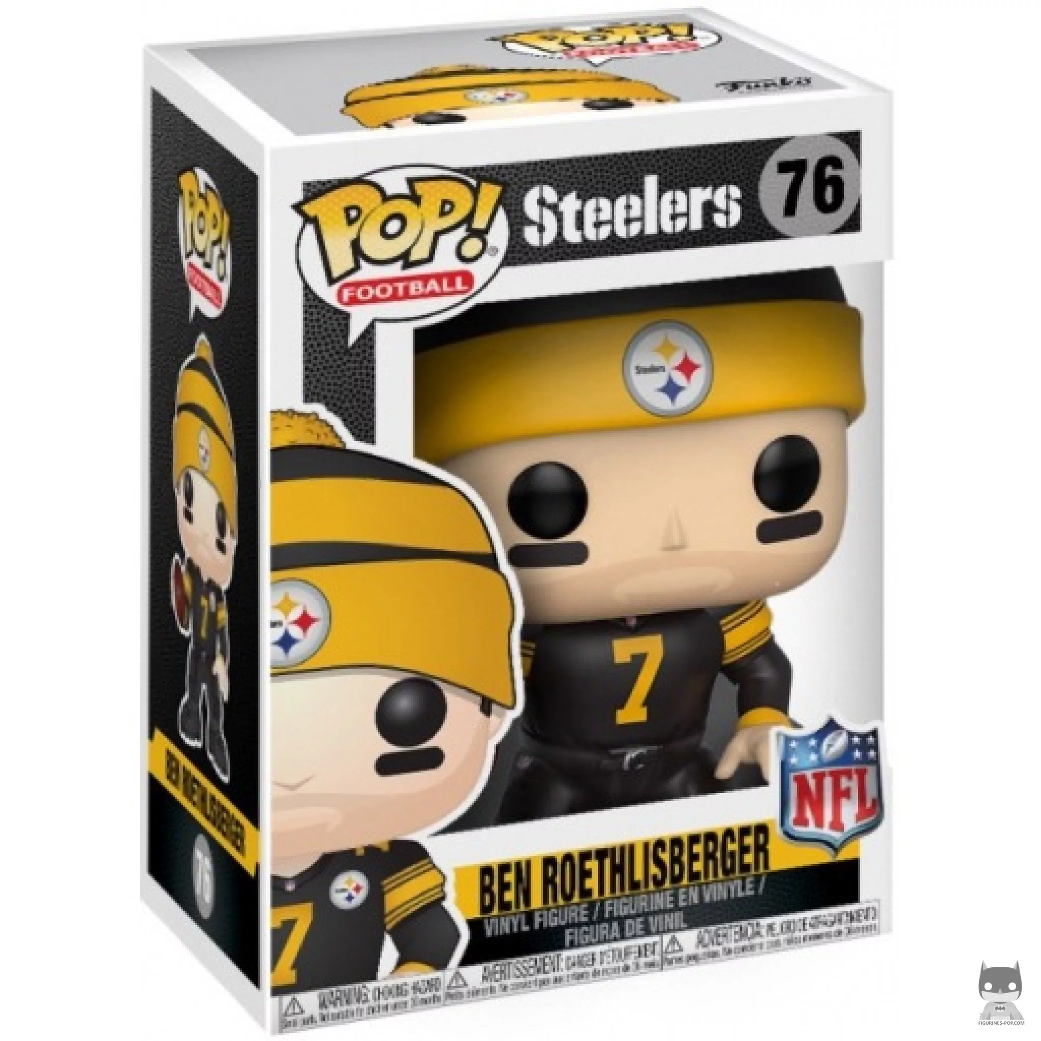 Ben Roethlisberger (Steelers Color Rush) Funko Pop! figure in its box