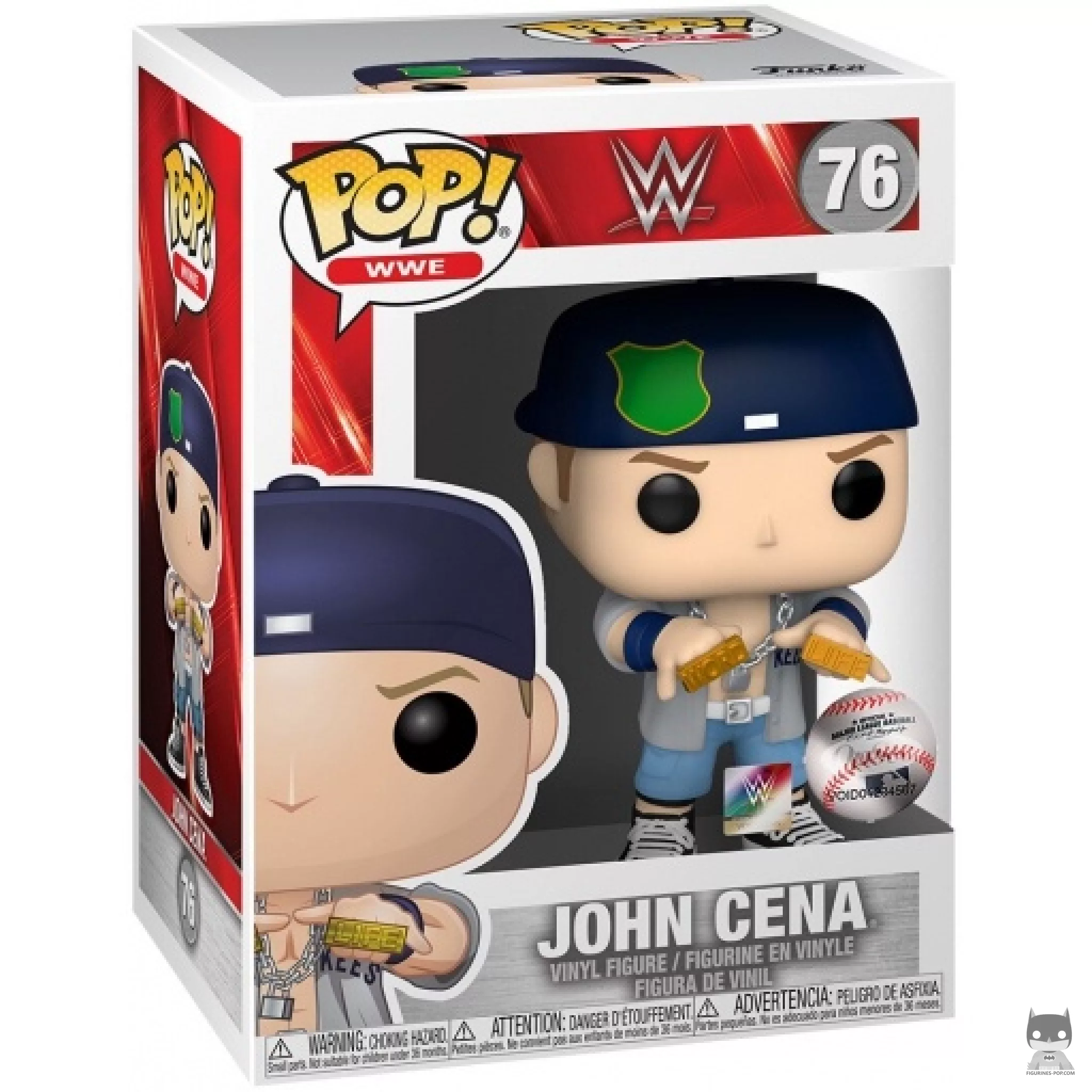 John Cena Funko Pop! figure in its box