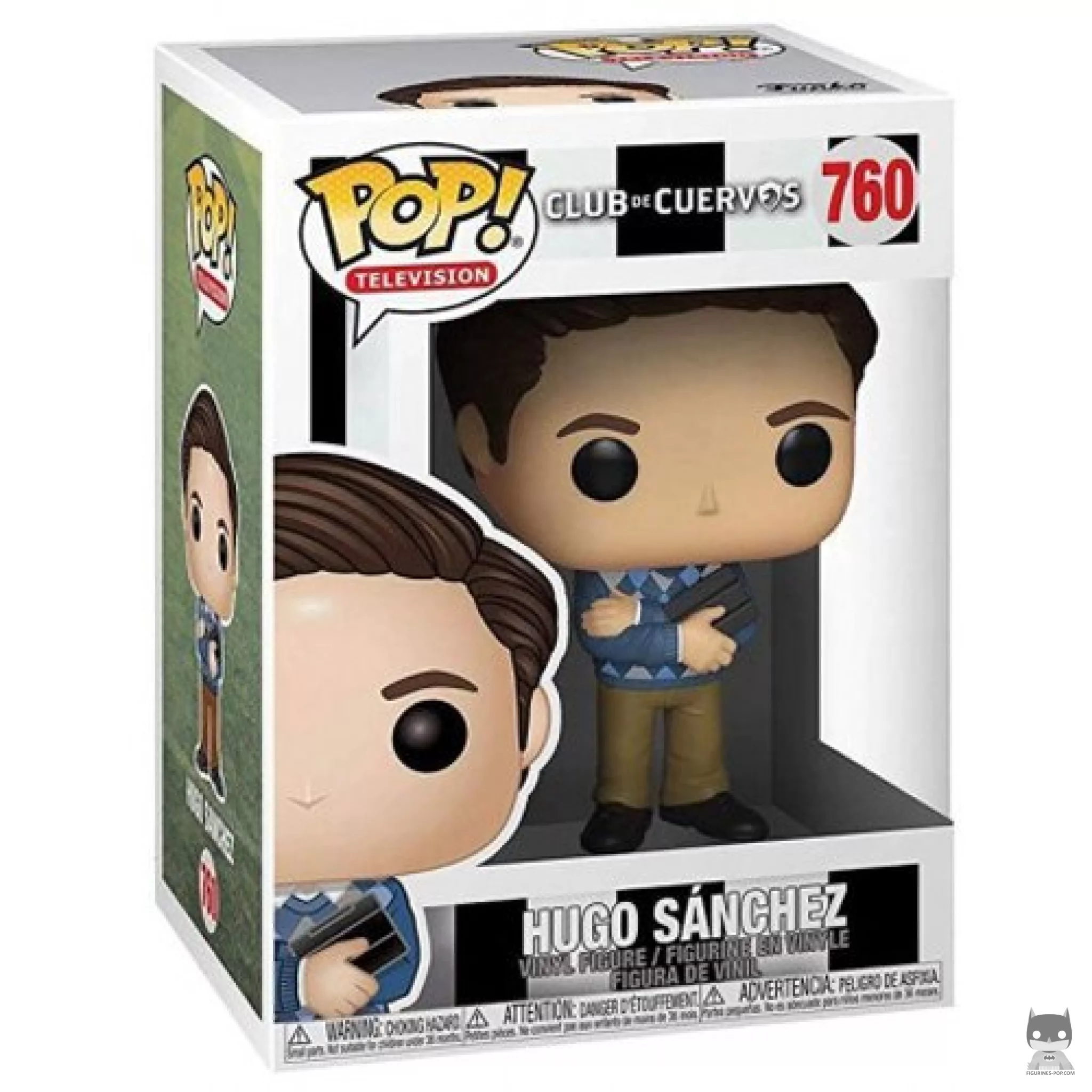 Hugo Sanchez Funko Pop! figure in its box