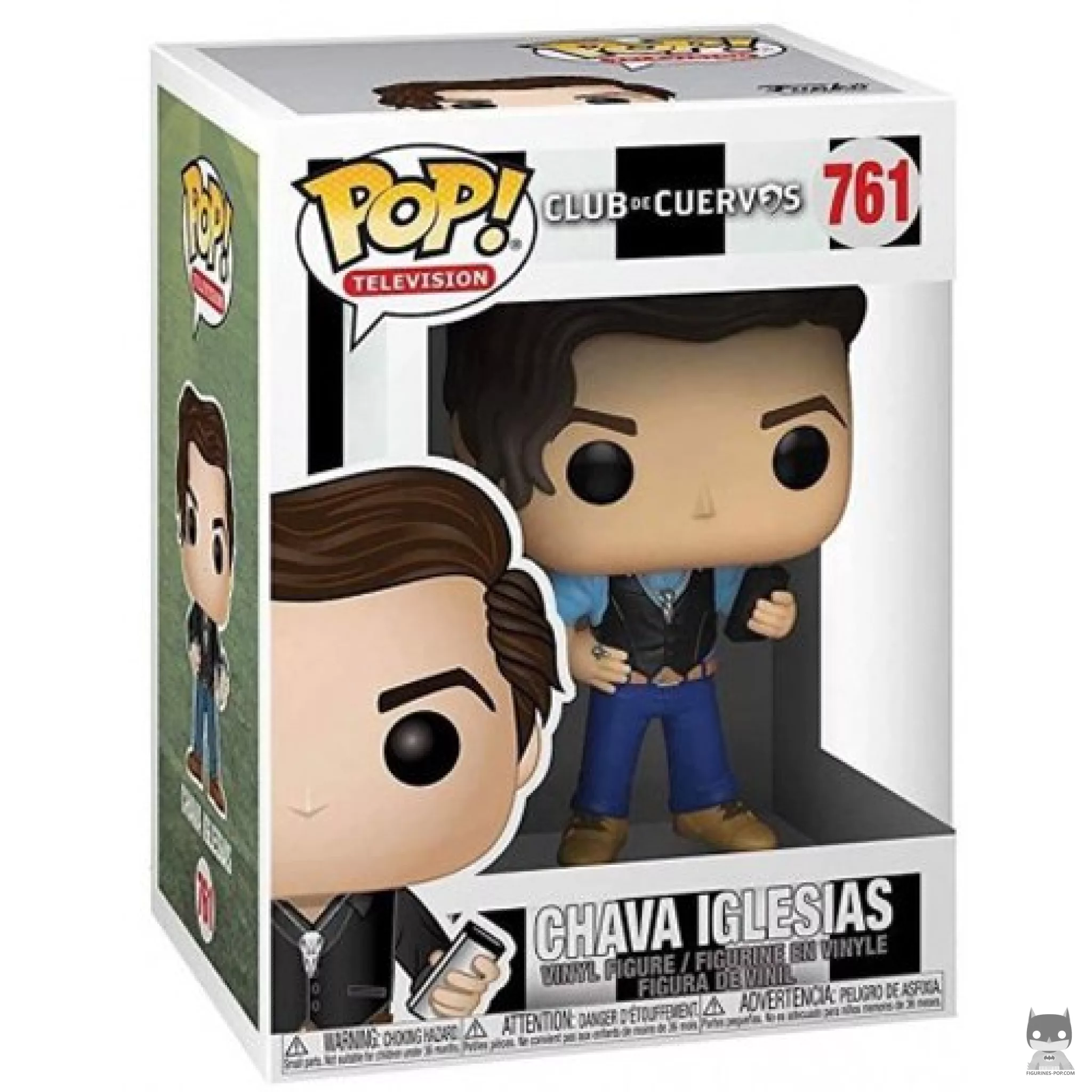 Chava Iglesias Funko Pop! figure in its box