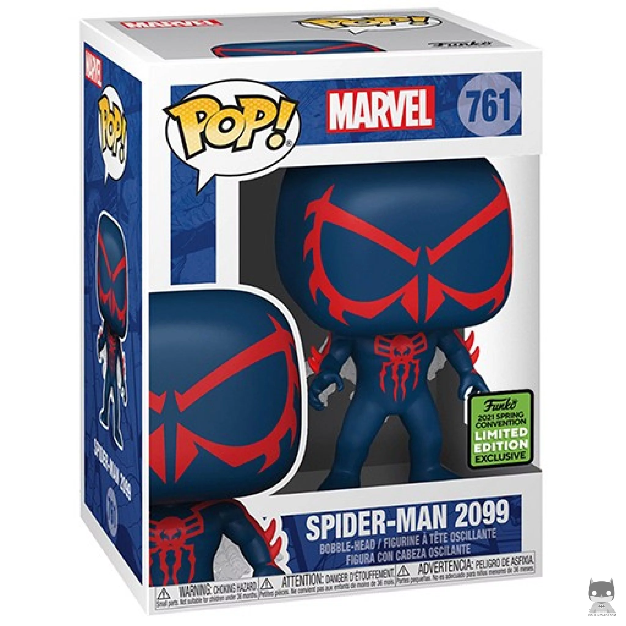 Spider-Man 2099 Funko Pop! figure in its box